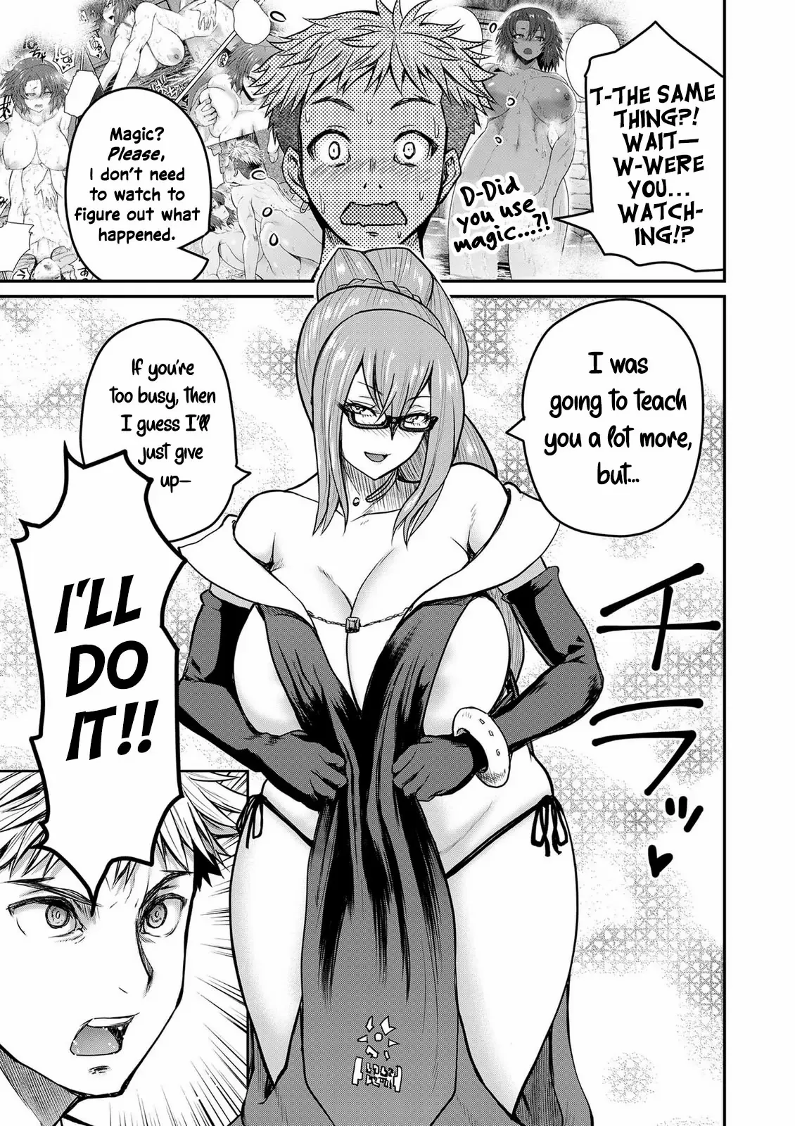 The Frontier Bathhouse Turns Into a Harem: The Overpowered Effects of a Run-Down Hot Spring Deep in the Mountains Make It Super Popular with Female Adventurers Chapter 4 page 9 - 