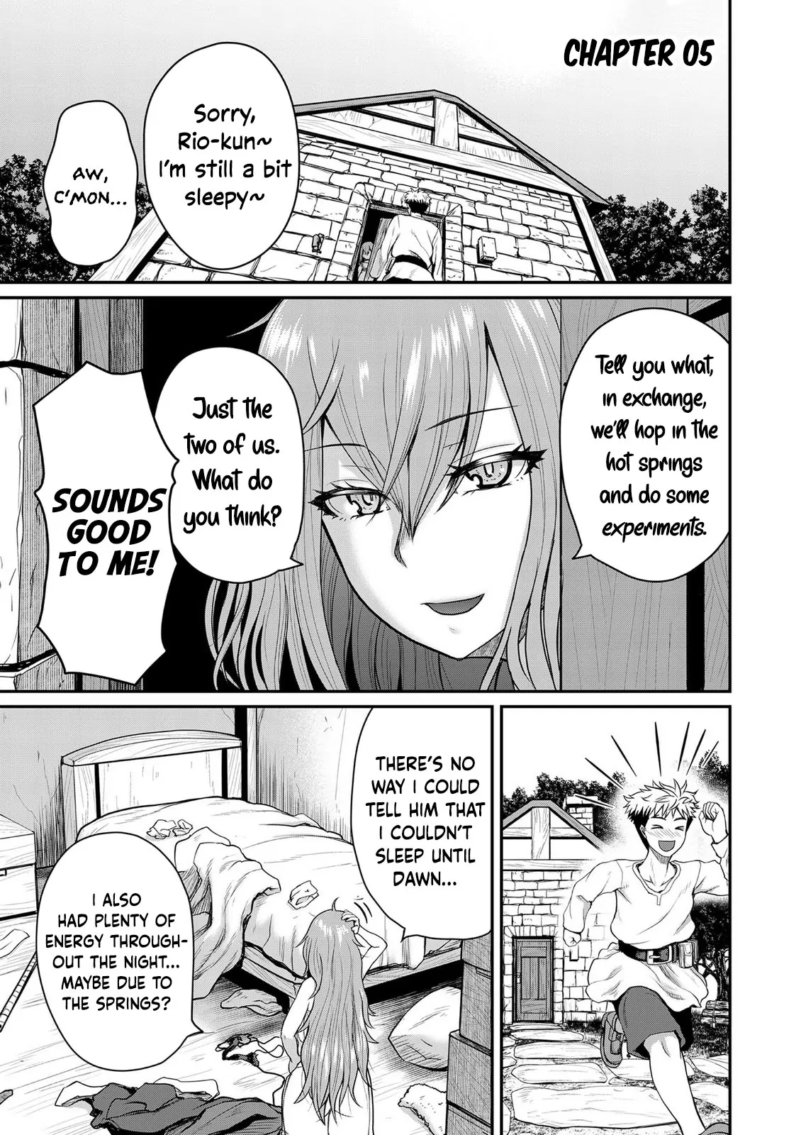The Frontier Bathhouse Turns Into a Harem: The Overpowered Effects of a Run-Down Hot Spring Deep in the Mountains Make It Super Popular with Female Adventurers Chapter 5 page 2 - 