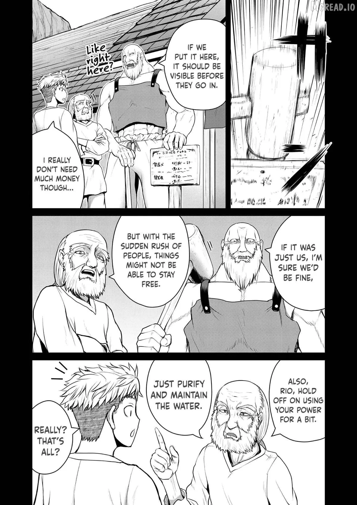 The Frontier Bathhouse Turns Into a Harem: The Overpowered Effects of a Run-Down Hot Spring Deep in the Mountains Make It Super Popular with Female Adventurers Chapter 9 page 3 - 