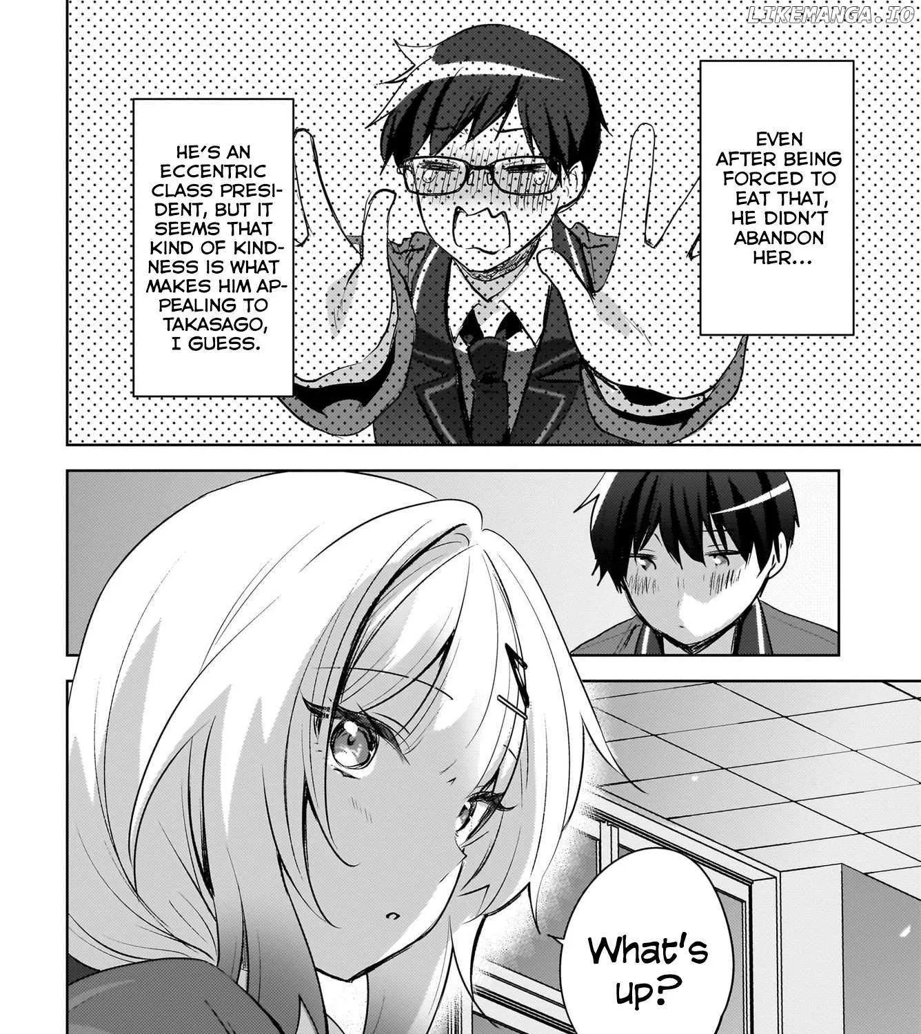 The Gal Sitting Behind Me Likes Me -Maybe I
