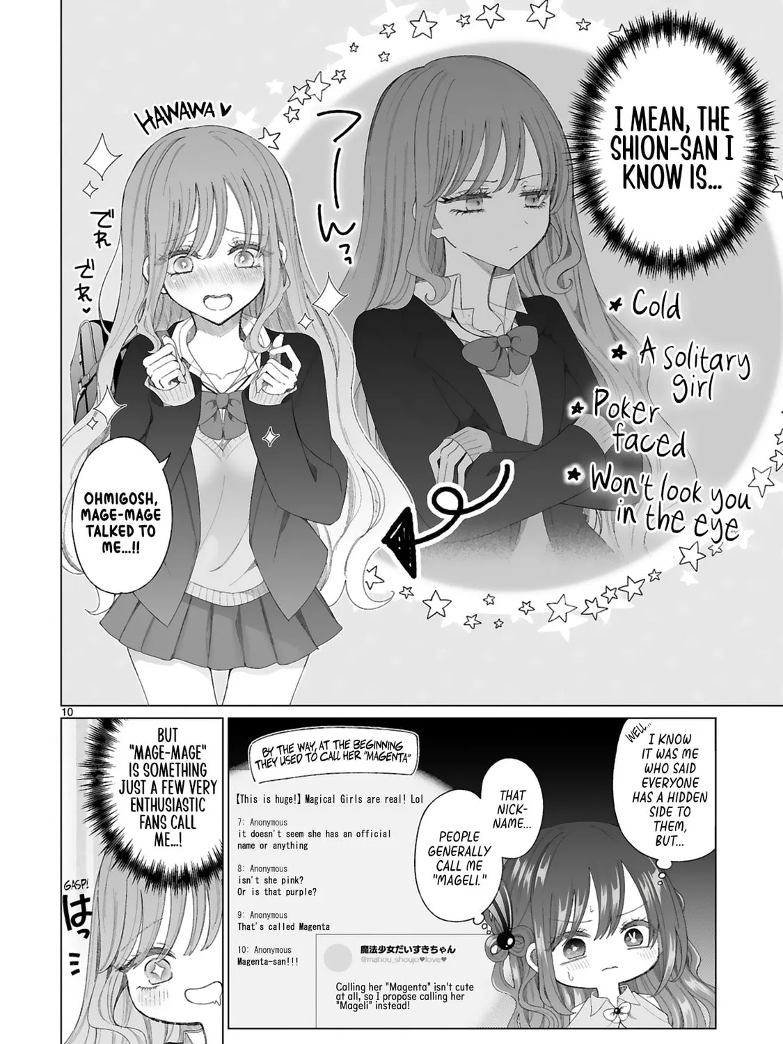 The Gal who is Kind to Magical Girls Chapter 0 page 21 - 