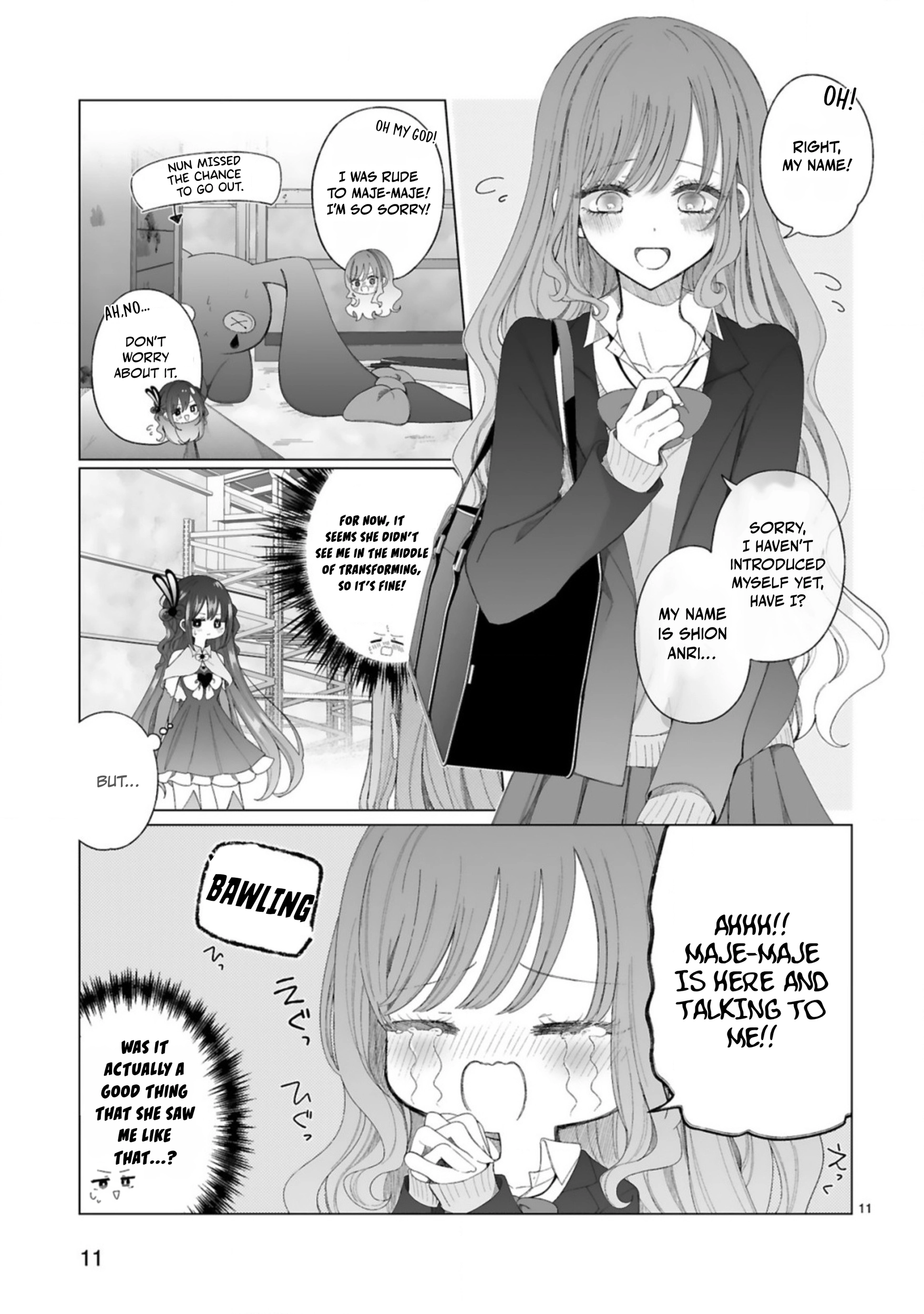The Gal who is Kind to Magical Girls Chapter 1 page 13 - 