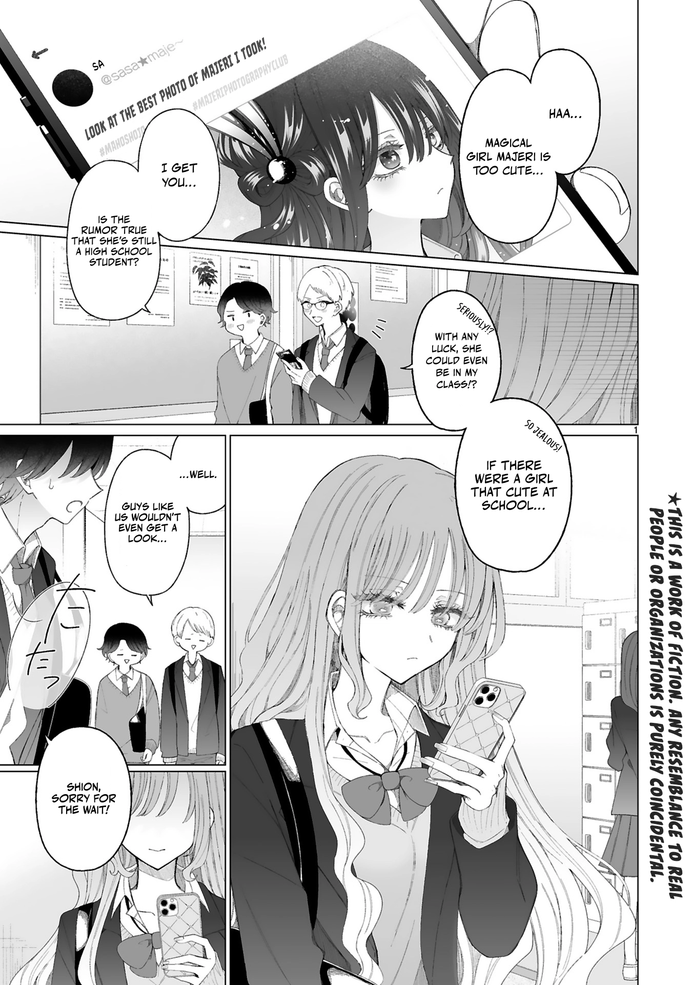 The Gal who is Kind to Magical Girls Chapter 2 page 2 - 
