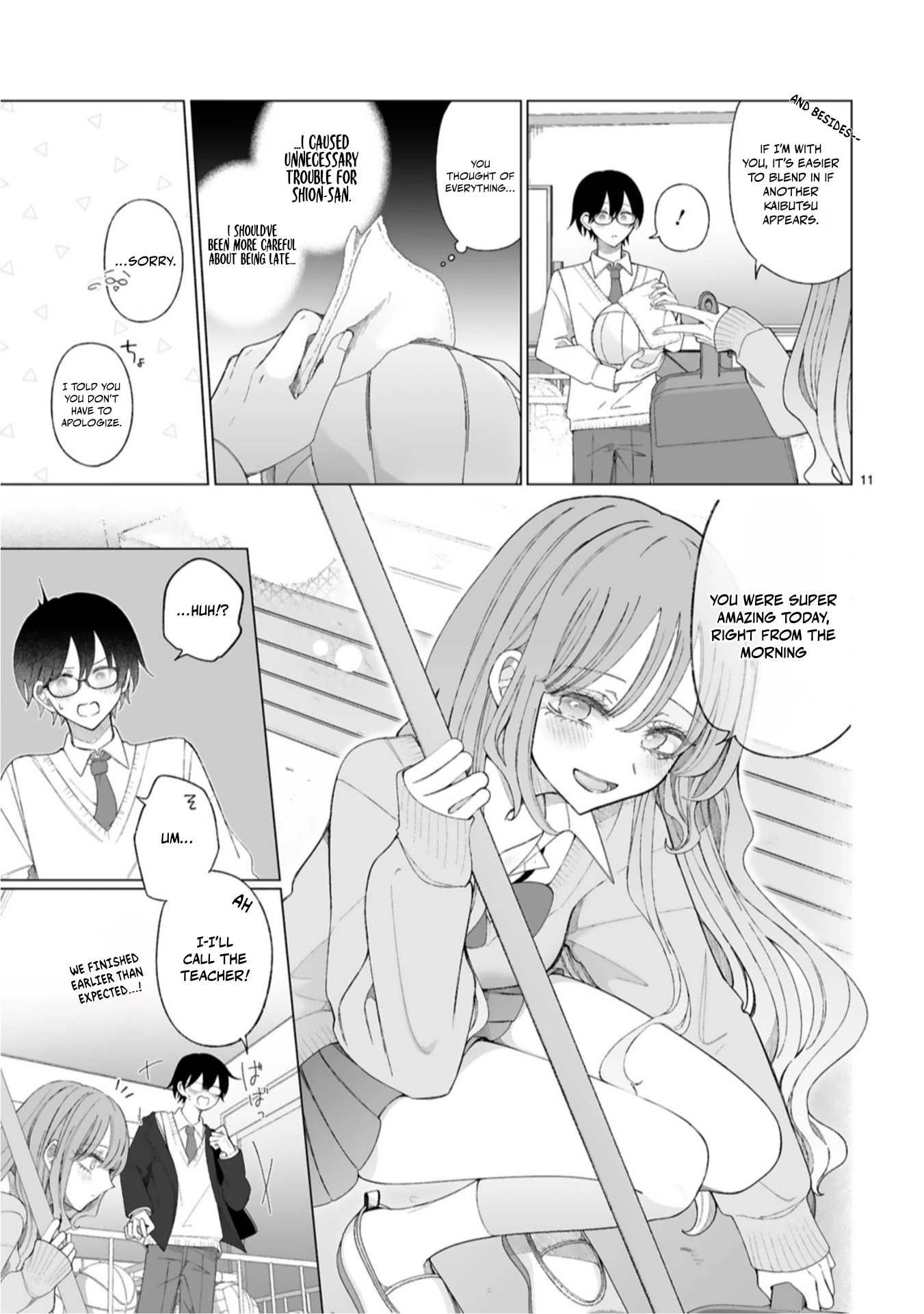 The Gal who is Kind to Magical Girls Chapter 3 page 11 - 