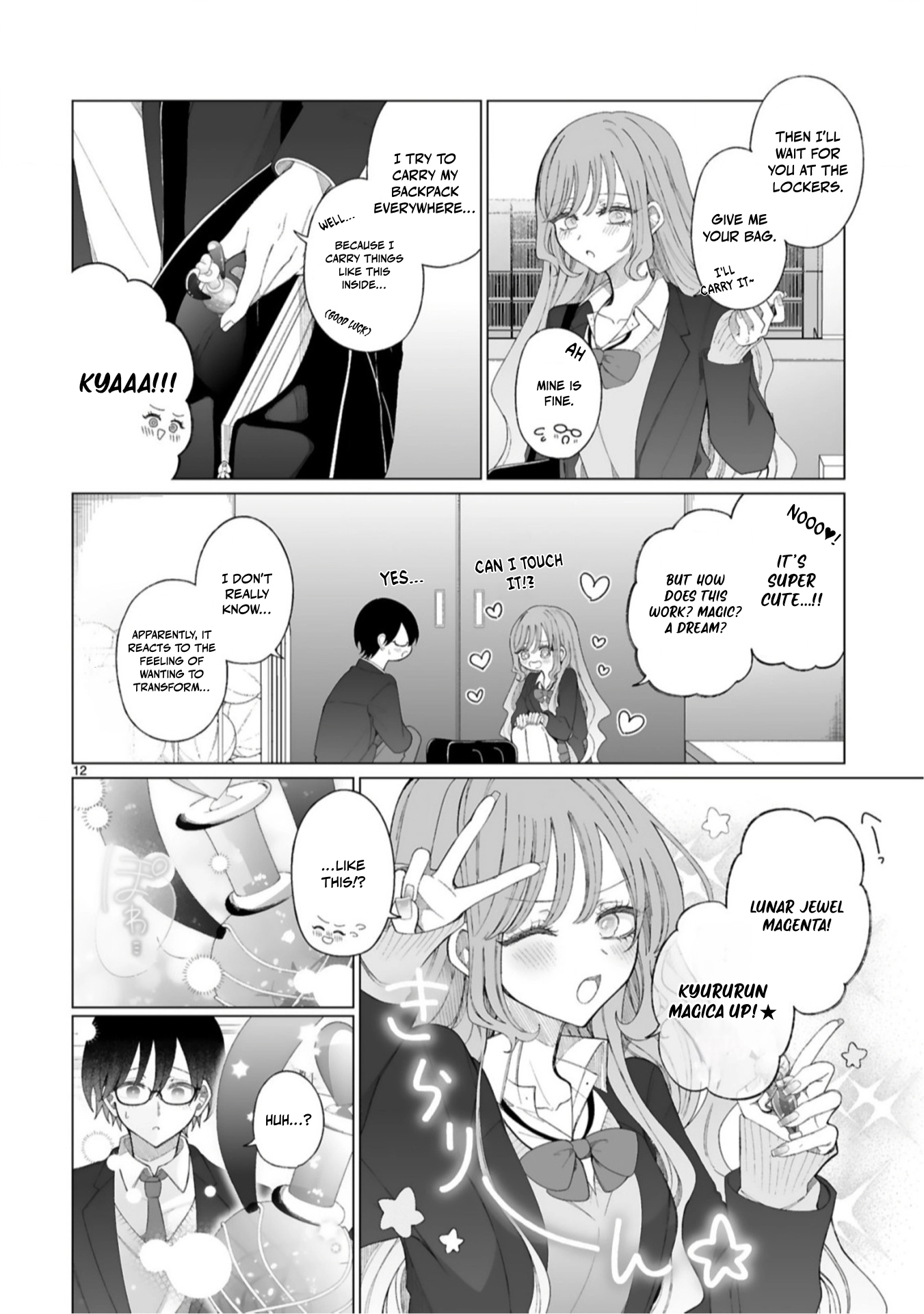 The Gal who is Kind to Magical Girls Chapter 3 page 12 - 
