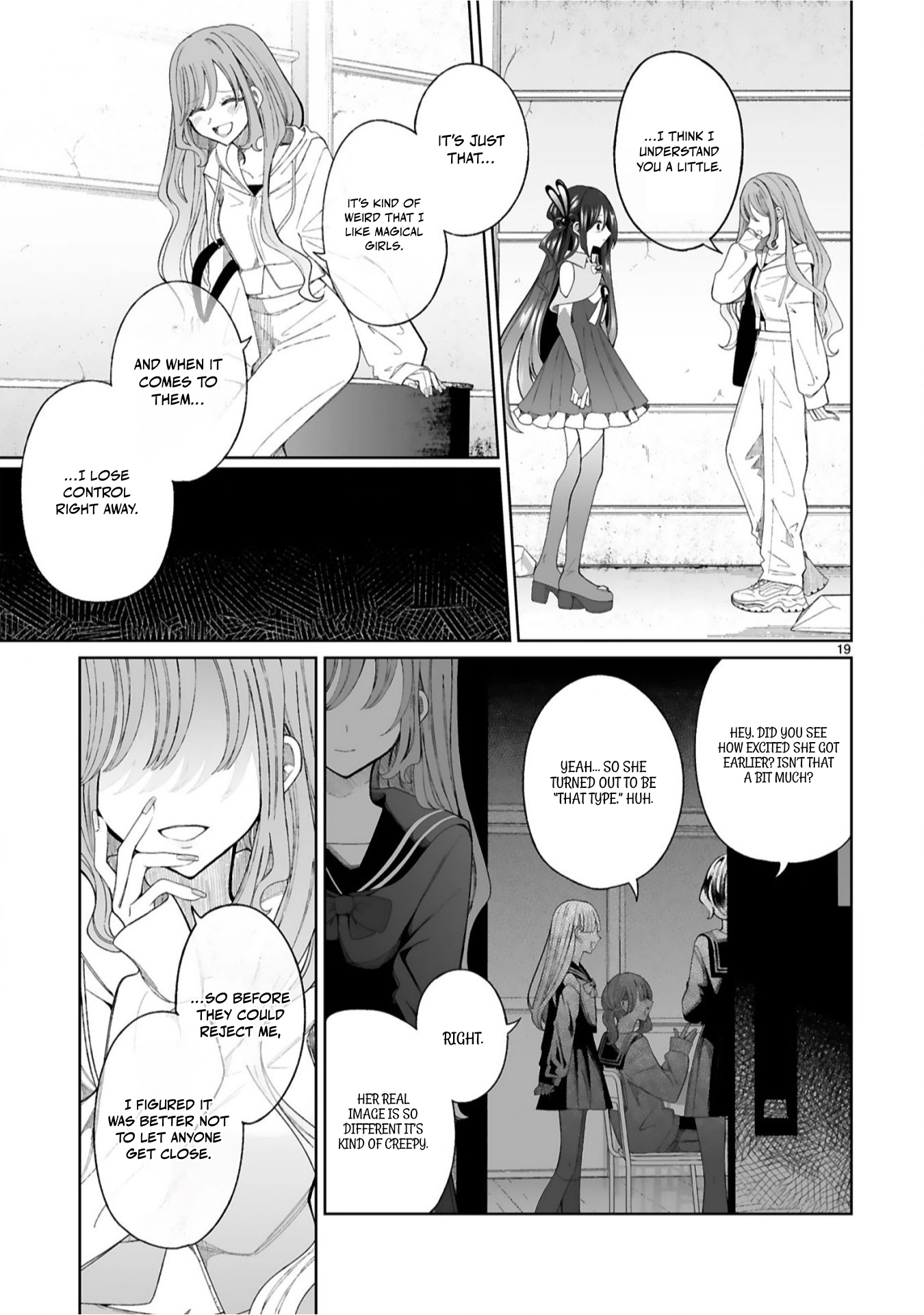 The Gal who is Kind to Magical Girls Chapter 4 page 19 - 