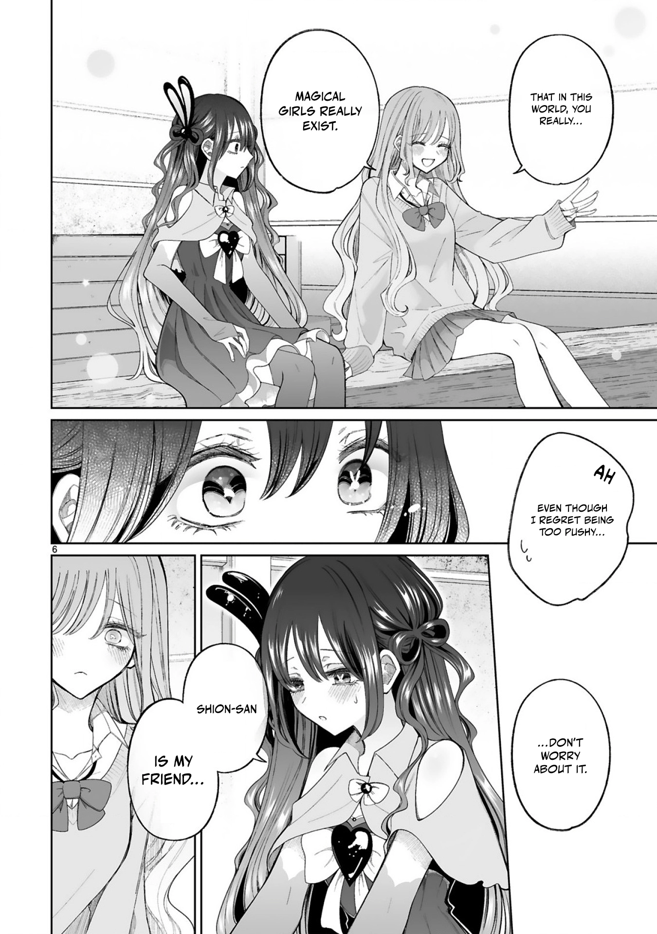 The Gal who is Kind to Magical Girls Chapter 4 page 6 - 