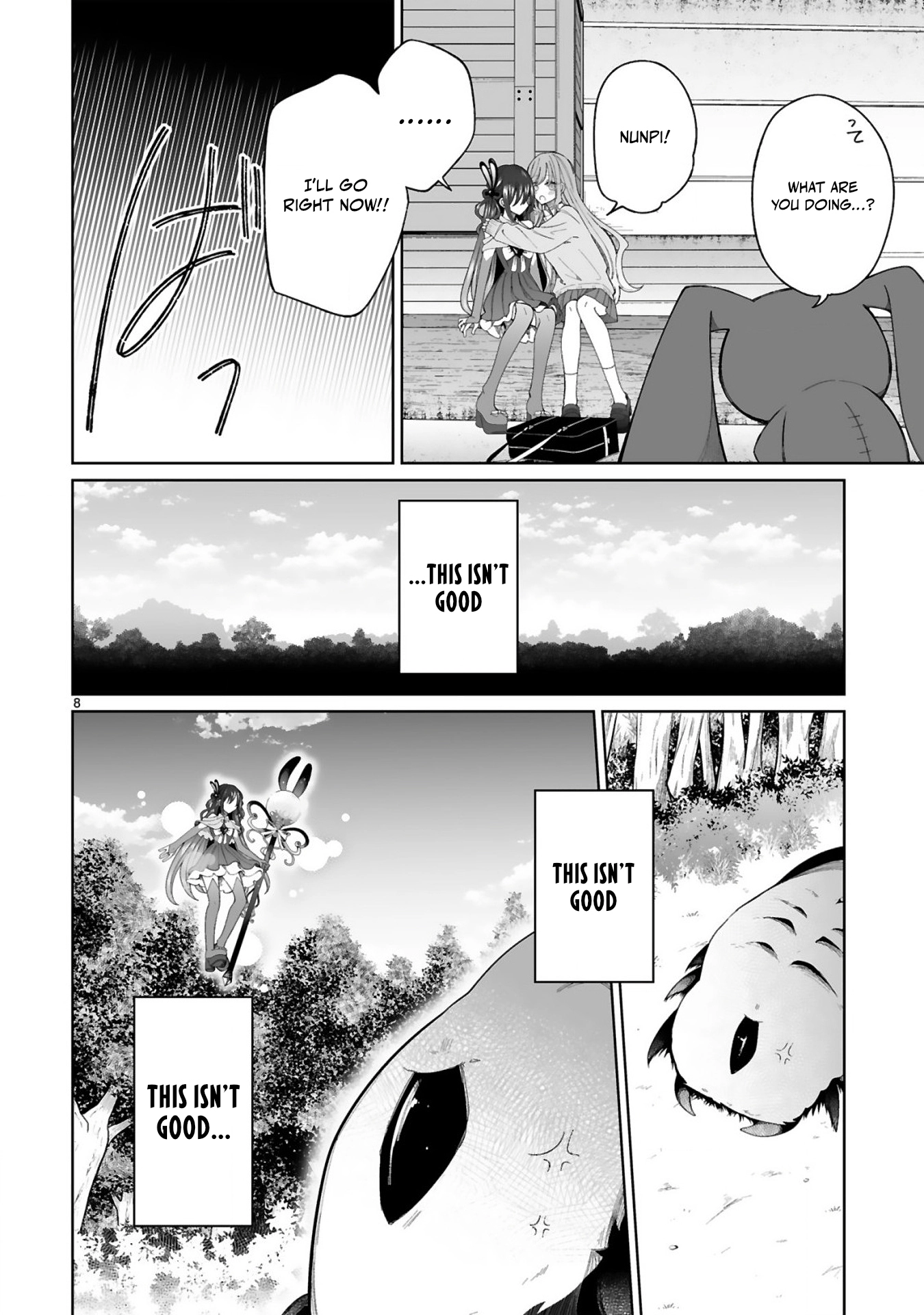 The Gal who is Kind to Magical Girls Chapter 4 page 8 - 