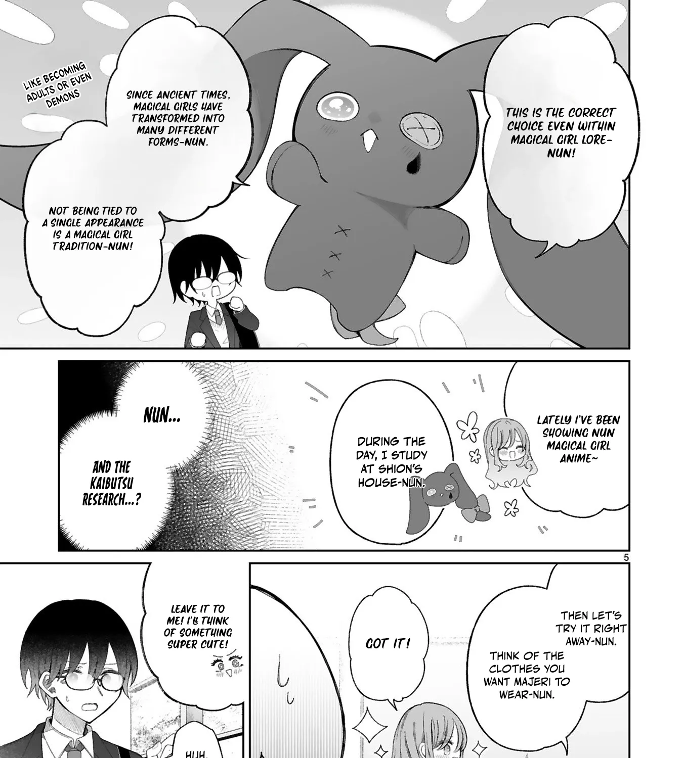 The Gal who is Kind to Magical Girls Chapter 5 page 9 - 