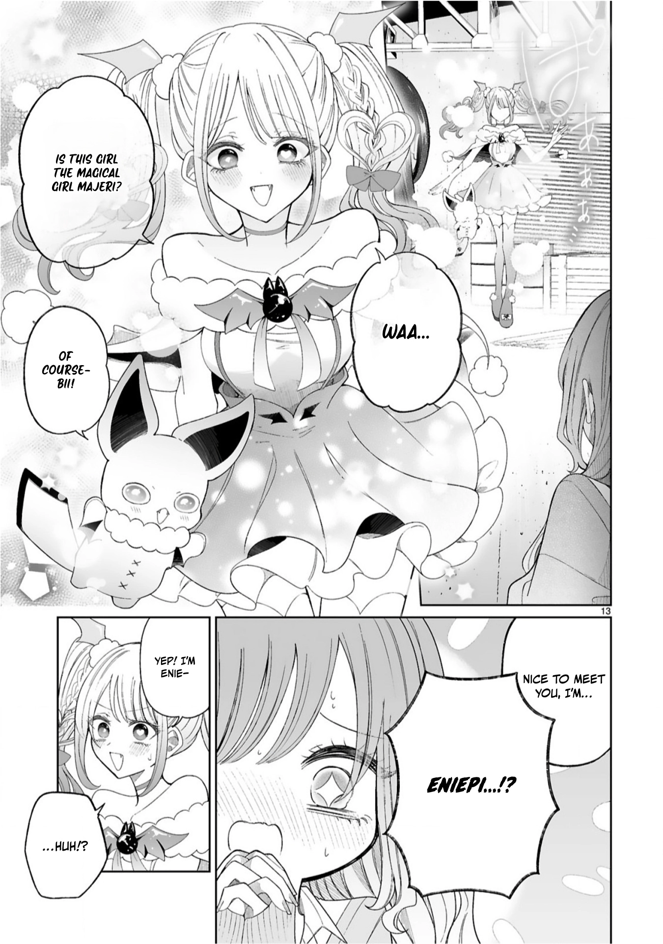 The Gal who is Kind to Magical Girls Chapter 6 page 13 - 