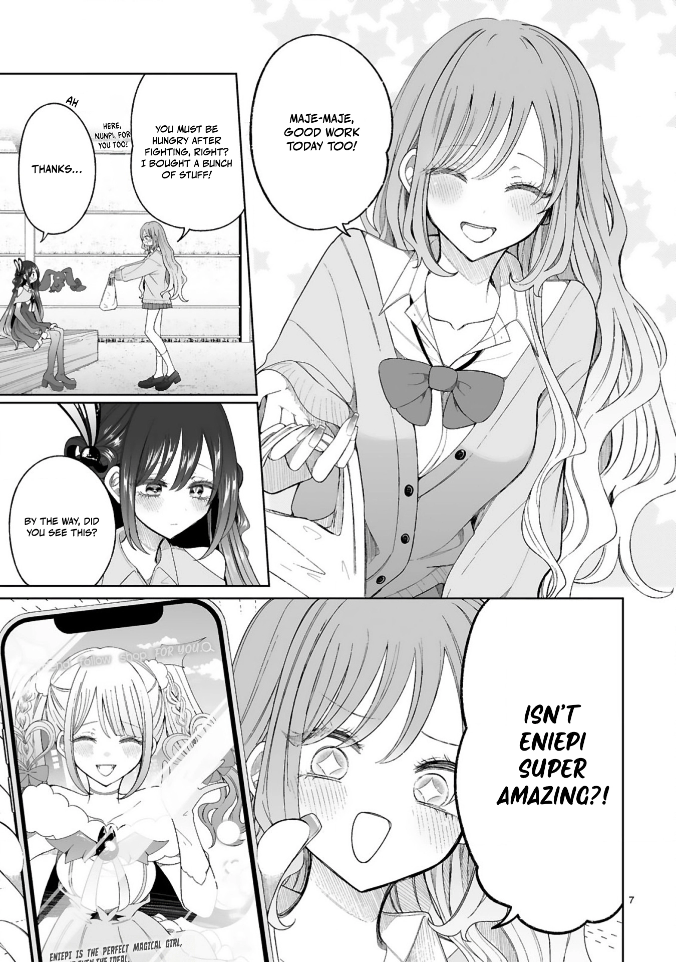 The Gal who is Kind to Magical Girls Chapter 6 page 7 - 