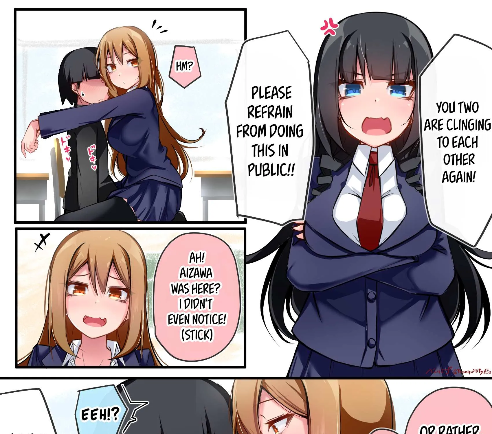 The Gals in My Class Treat Me Like Air Chapter 16 page 2 - 