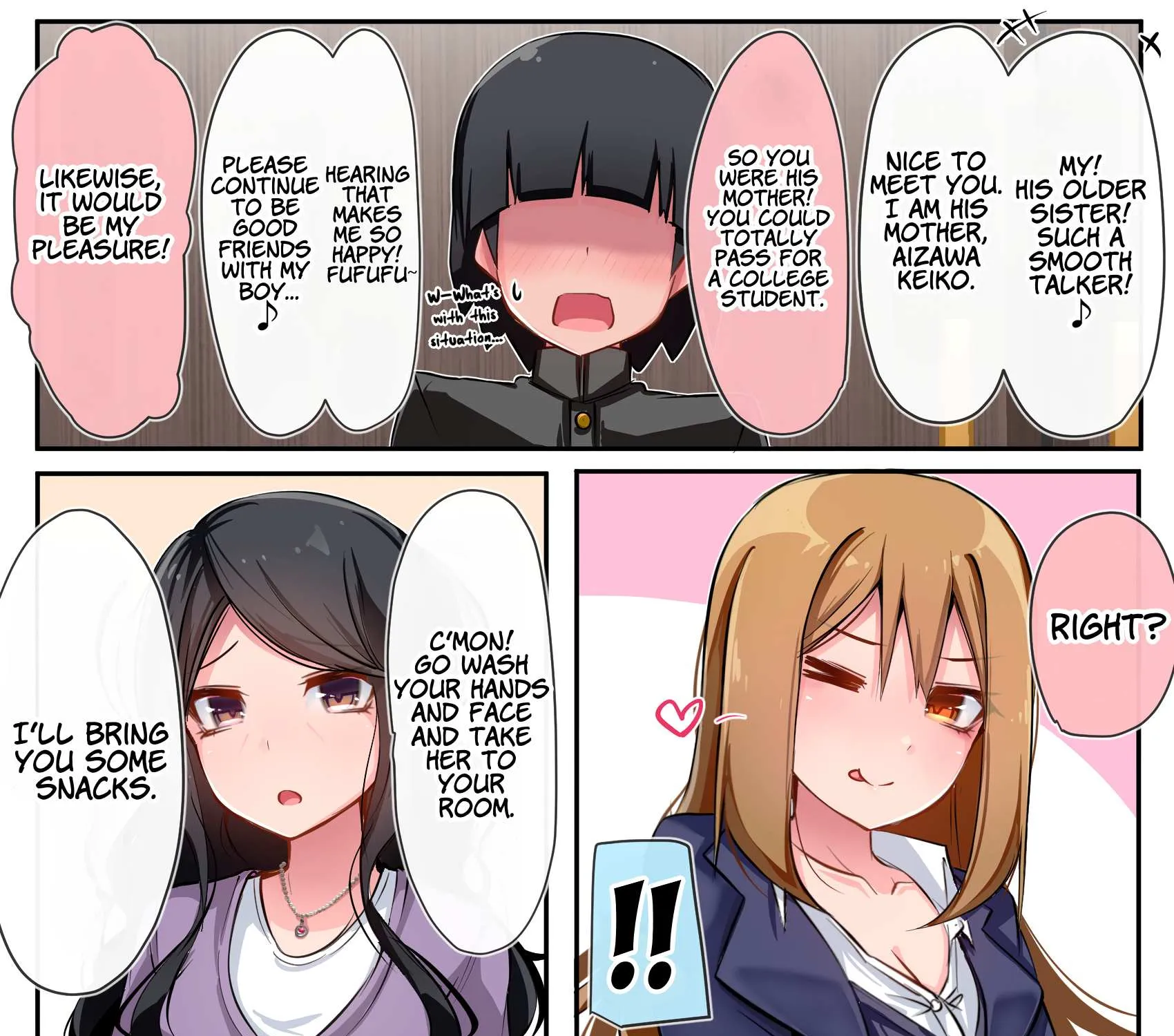 The Gals in My Class Treat Me Like Air Chapter 18 page 4 - 