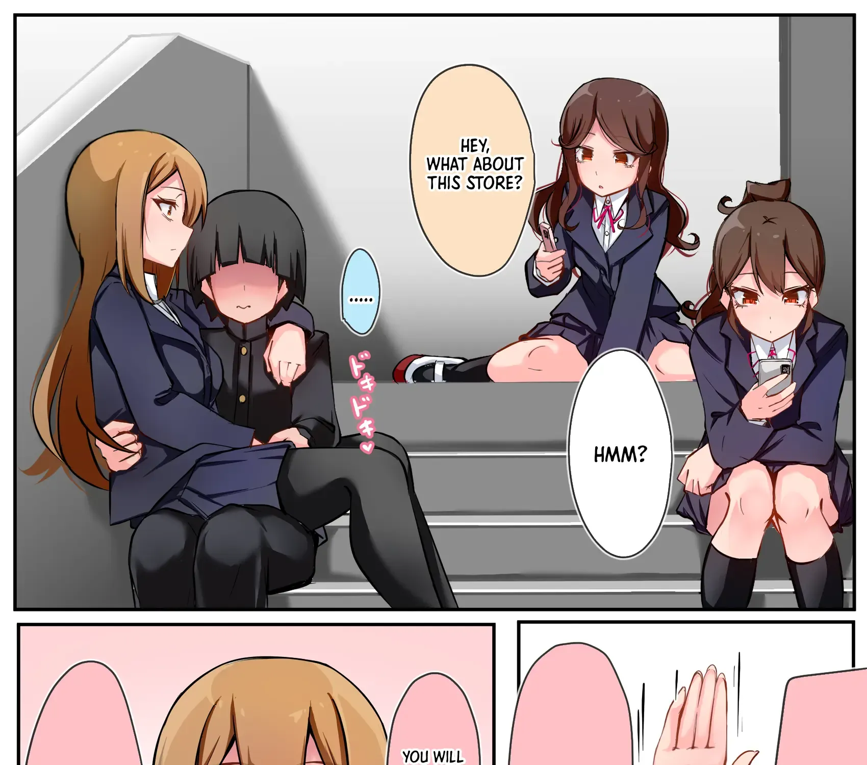 The Gals in My Class Treat Me Like Air Chapter 21 page 1 - 