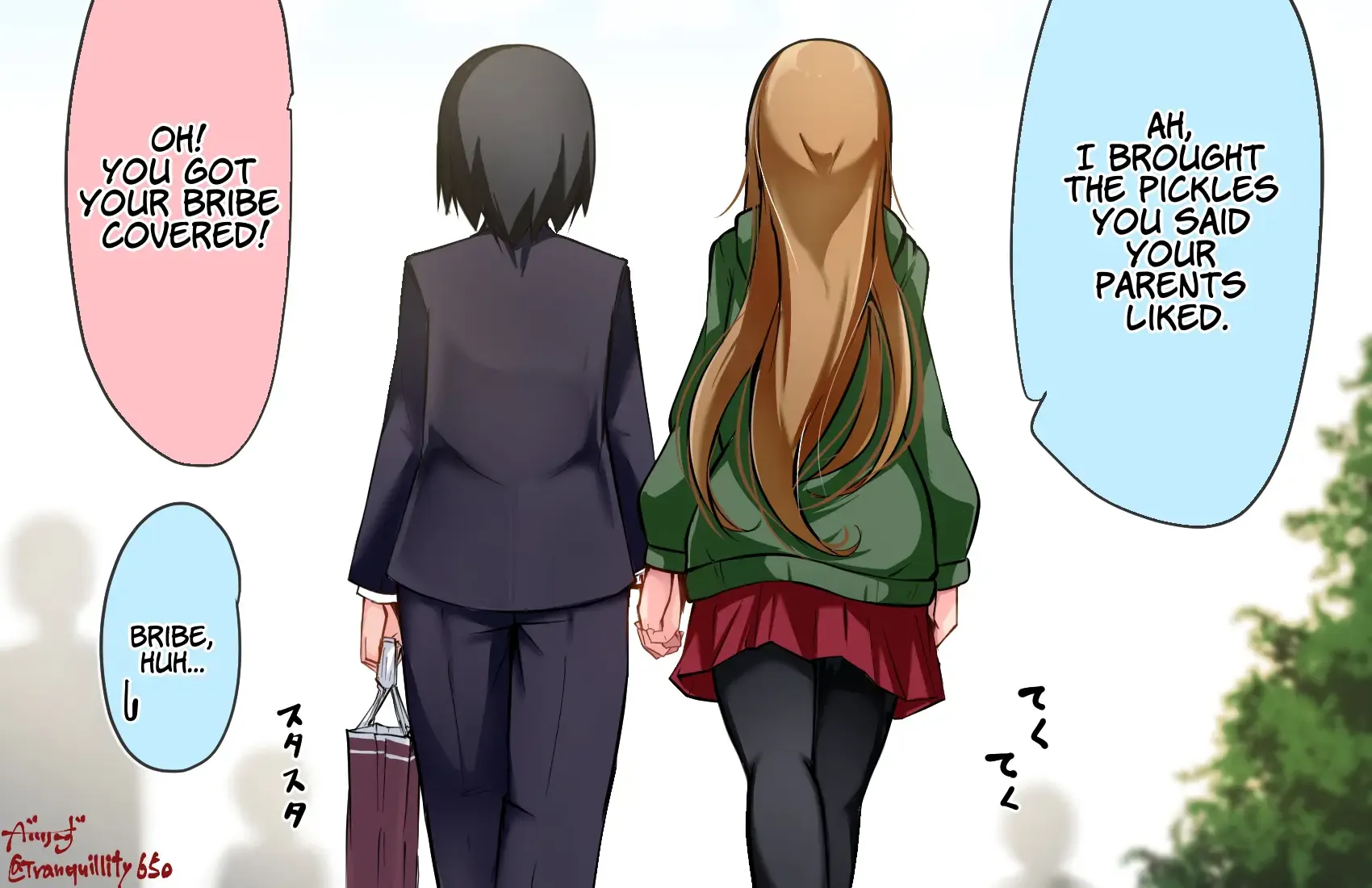 The Gals in My Class Treat Me Like Air Chapter 22 page 5 - 