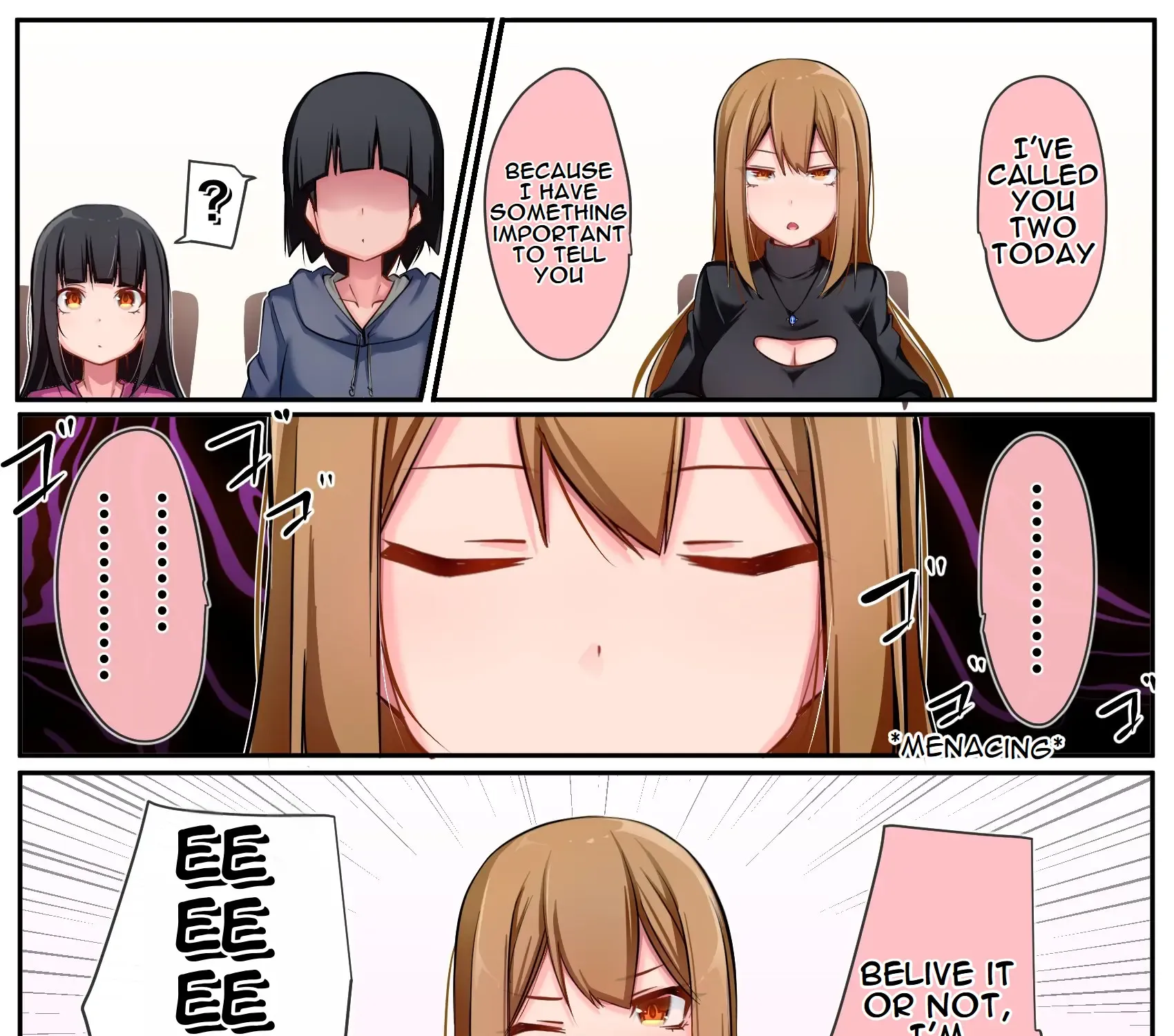 The Gals in My Class Treat Me Like Air Chapter 33 page 1 - 