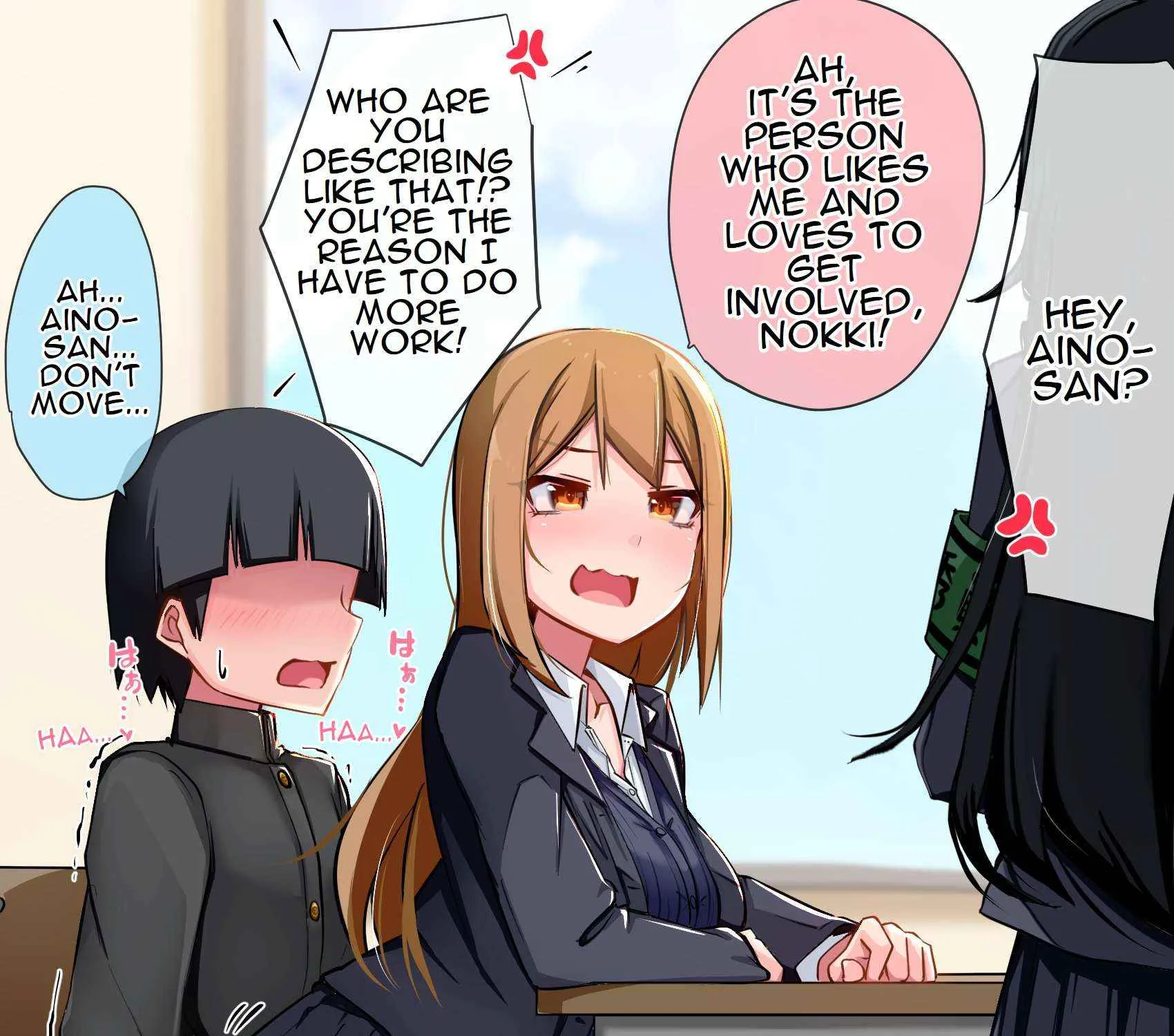 The Gals in My Class Treat Me Like Air Chapter 42.1 page 1 - 