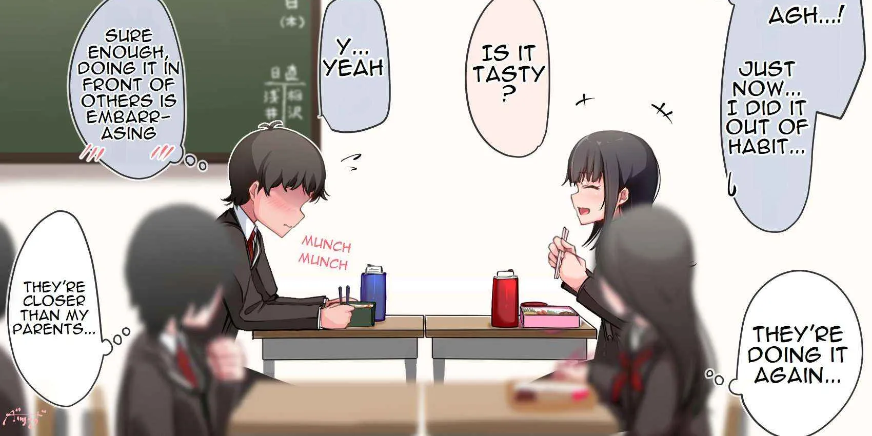 The Gals in My Class Treat Me Like Air Chapter 47 page 3 - 