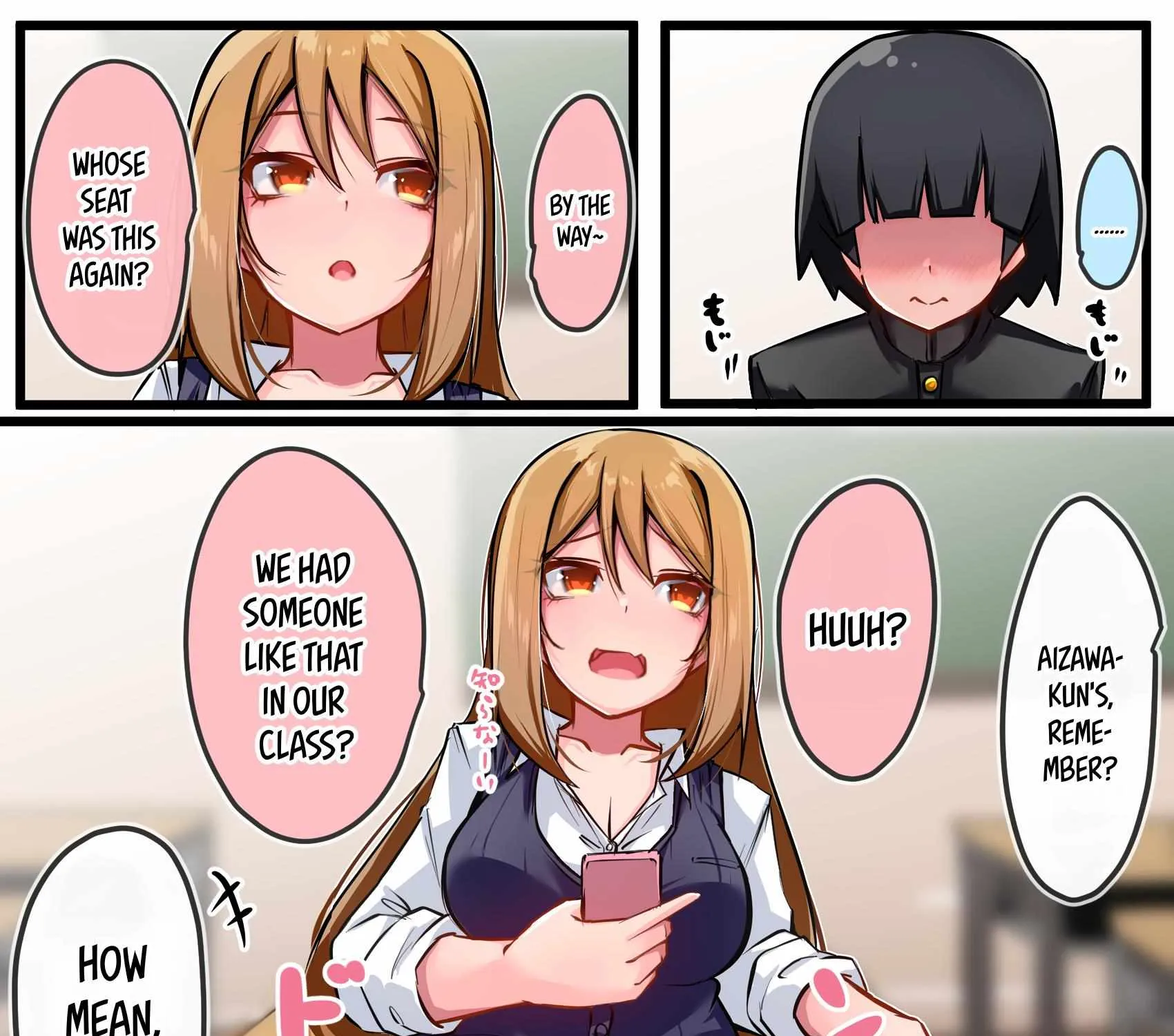 The Gals in My Class Treat Me Like Air Chapter 6 page 1 - 