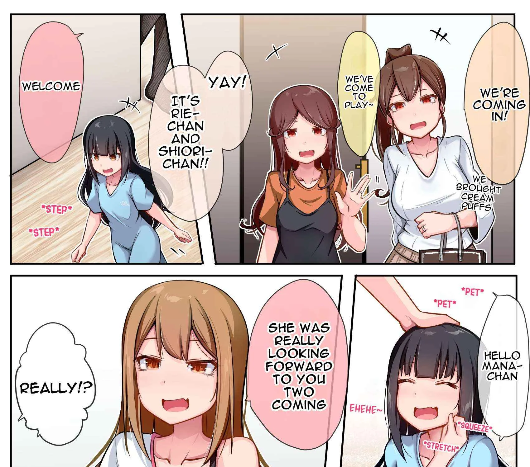 The Gals in My Class Treat Me Like Air Chapter 63 page 1 - 