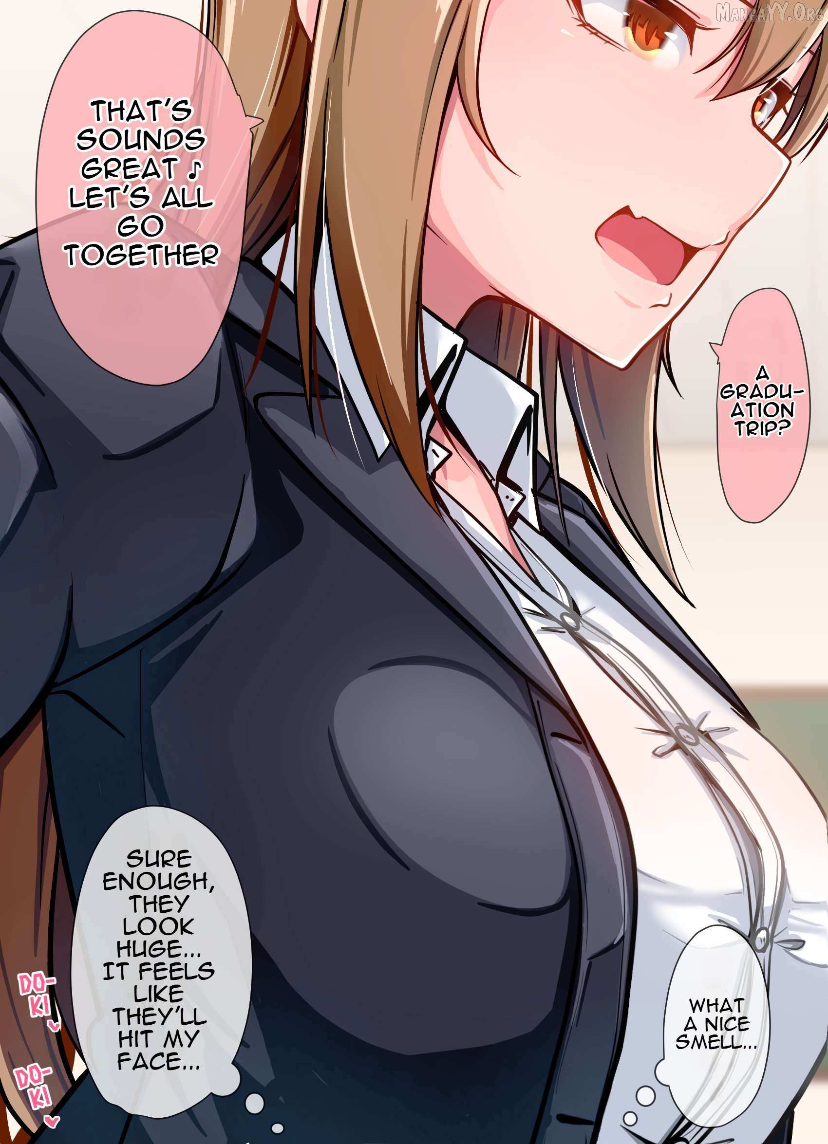 The Gals in My Class Treat Me Like Air Chapter 66.8 page 1 - 