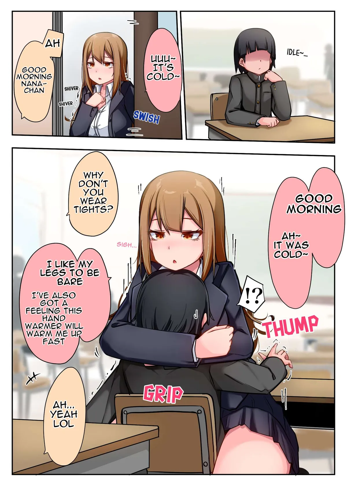 The Gals in My Class Treat Me Like Air Chapter 67.5 page 1 - 