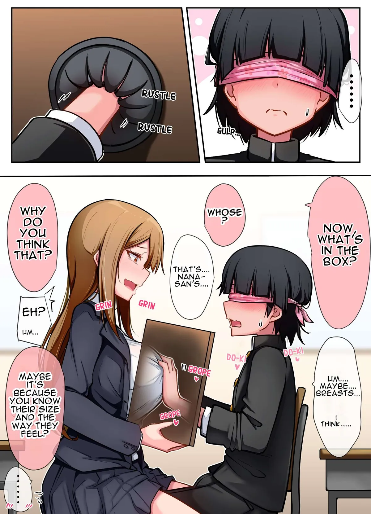 The Gals in My Class Treat Me Like Air Chapter 70.5 page 1 - 