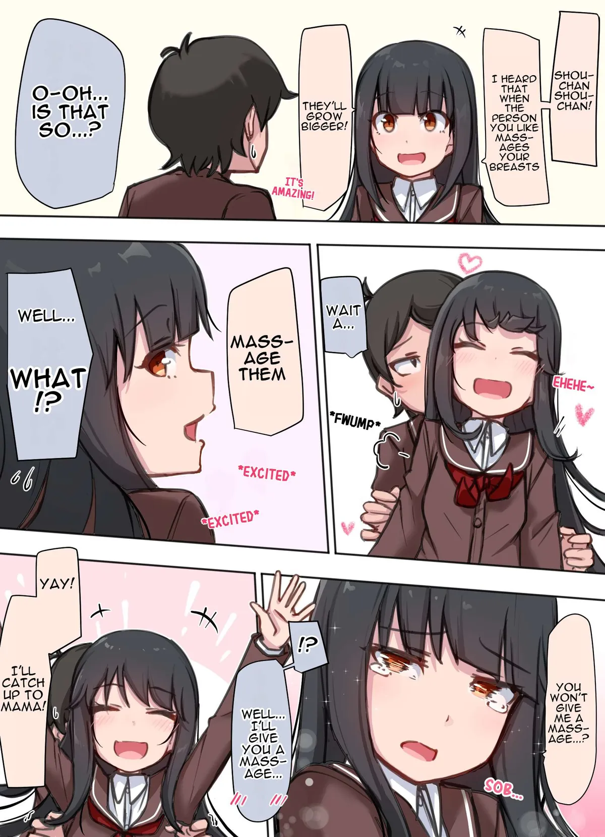 The Gals in My Class Treat Me Like Air Chapter 73 page 1 - 