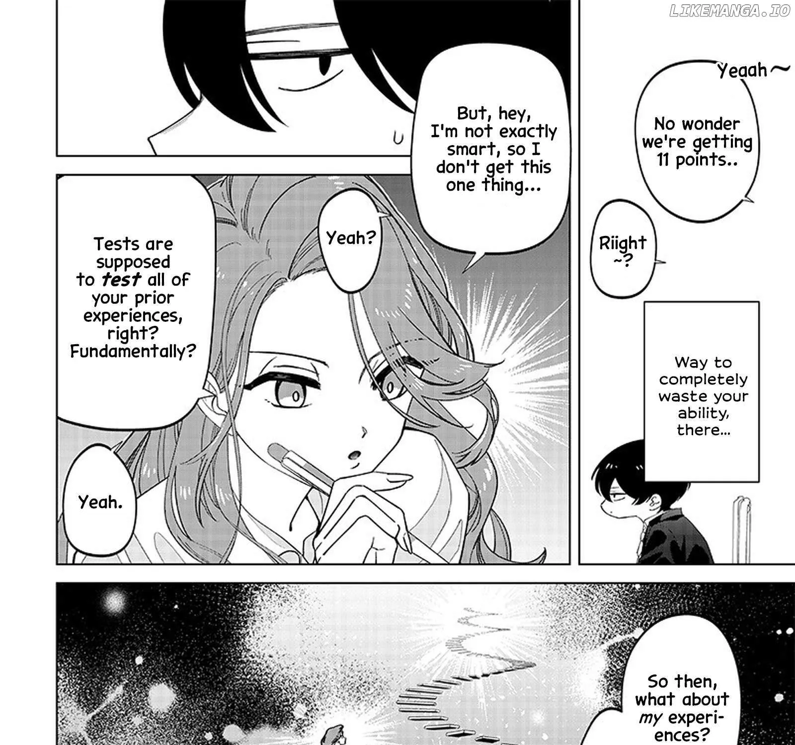 The Gals Who is Always Saying Insane Things. -My Daily Life at a Private Paranormal High School- Chapter 1 page 13 - 