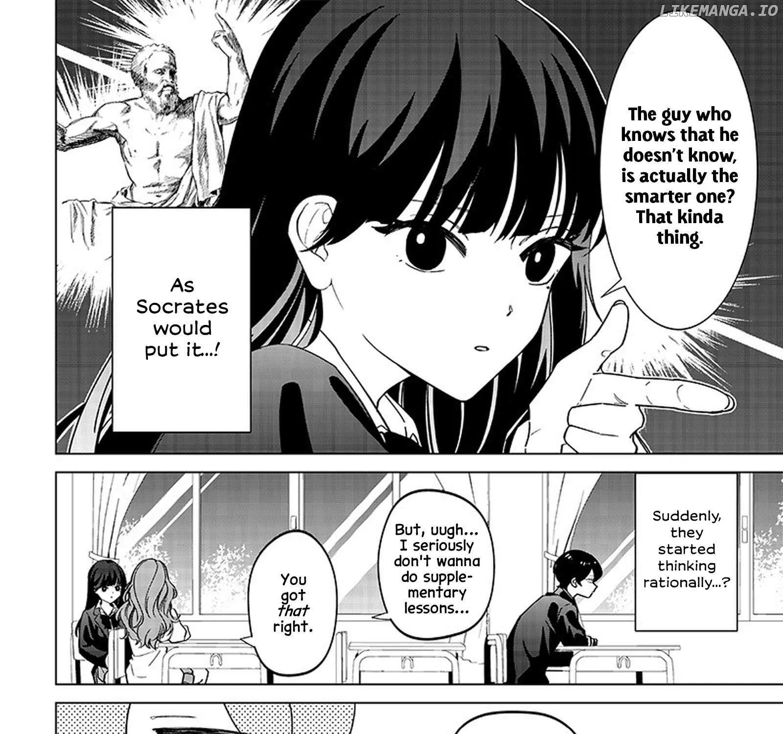 The Gals Who is Always Saying Insane Things. -My Daily Life at a Private Paranormal High School- Chapter 1 page 17 - 