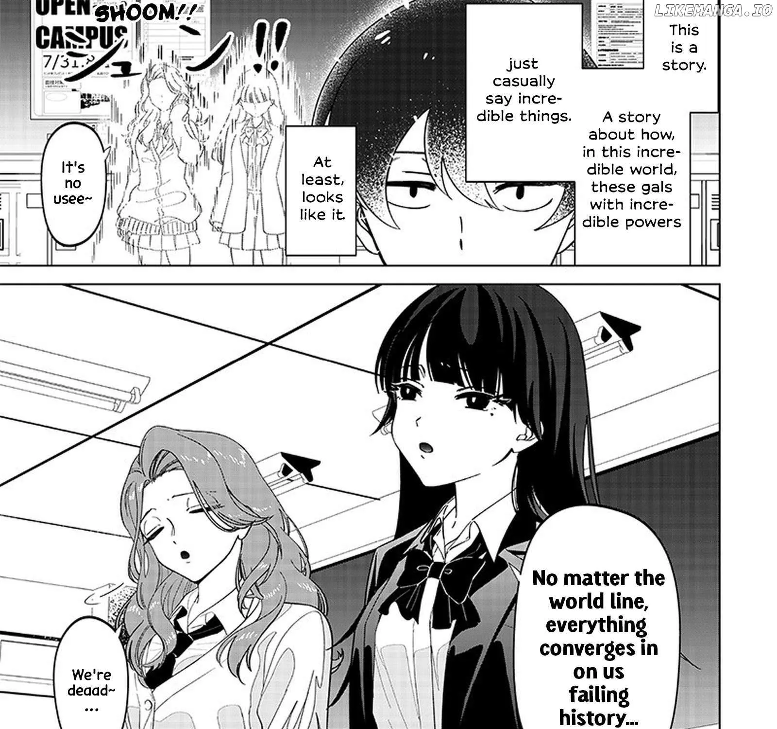 The Gals Who is Always Saying Insane Things. -My Daily Life at a Private Paranormal High School- Chapter 1 page 23 - 