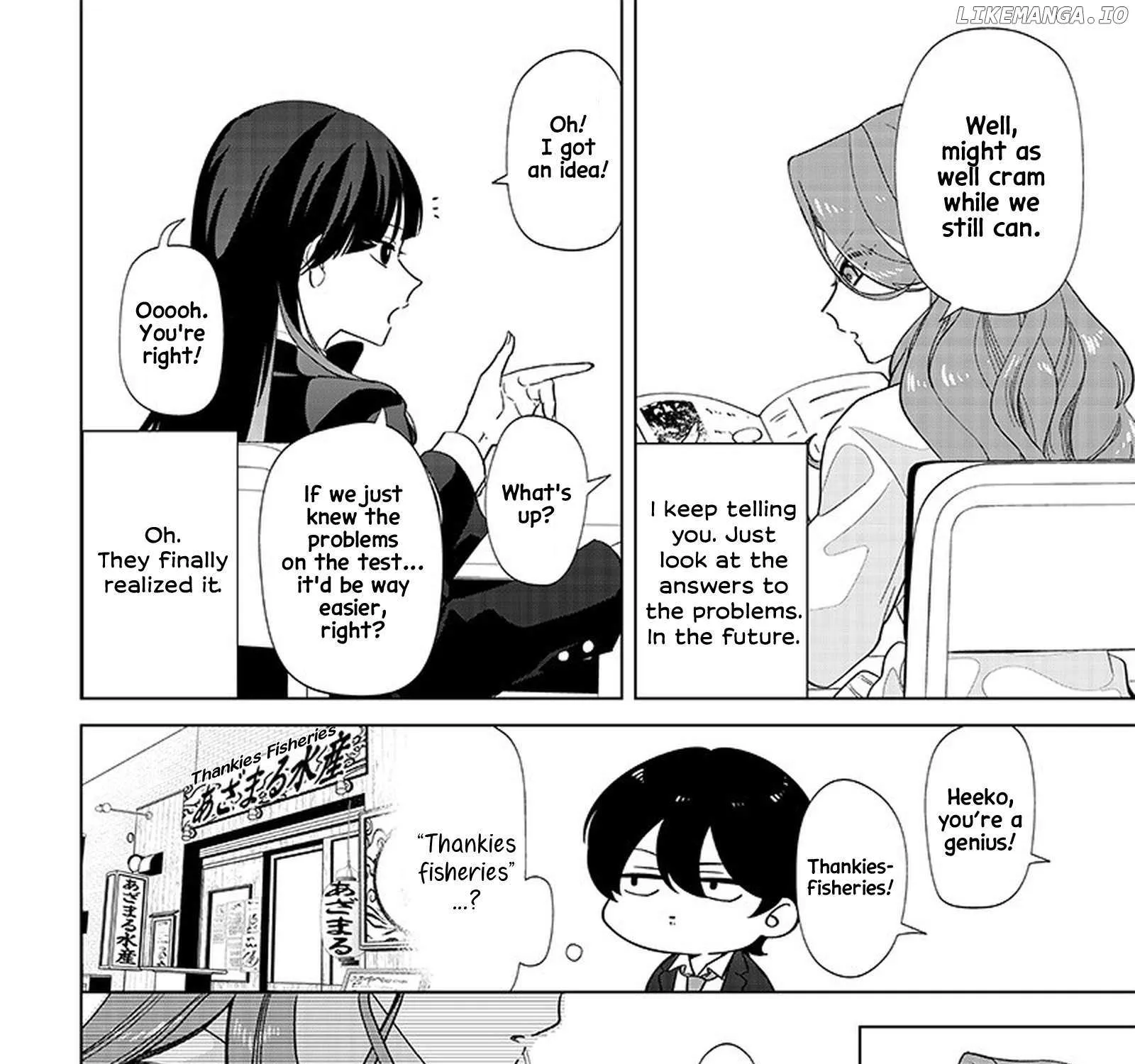 The Gals Who is Always Saying Insane Things. -My Daily Life at a Private Paranormal High School- Chapter 1 page 9 - 