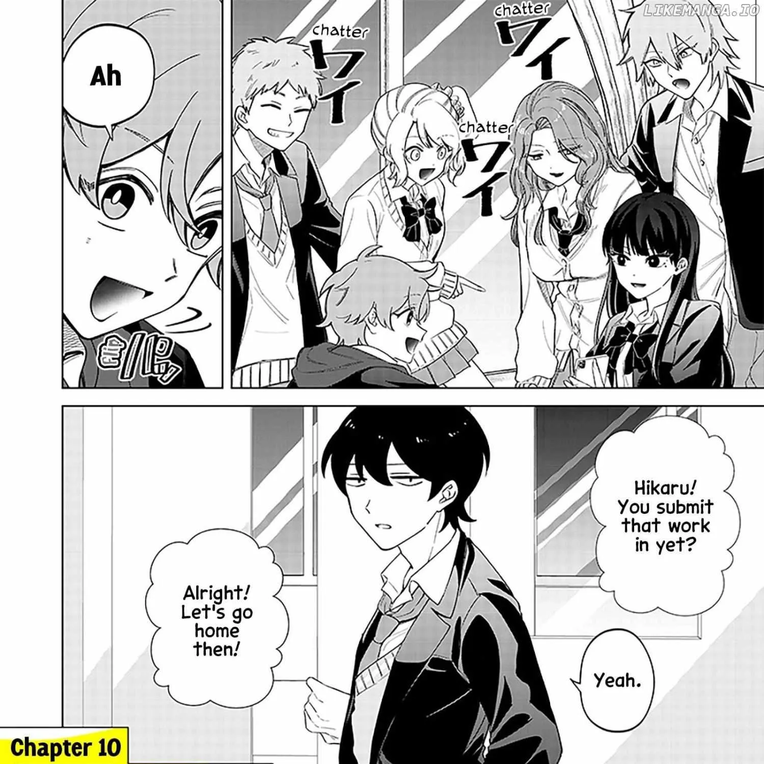 The Gals Who is Always Saying Insane Things. -My Daily Life at a Private Paranormal High School- Chapter 10 page 4 - 