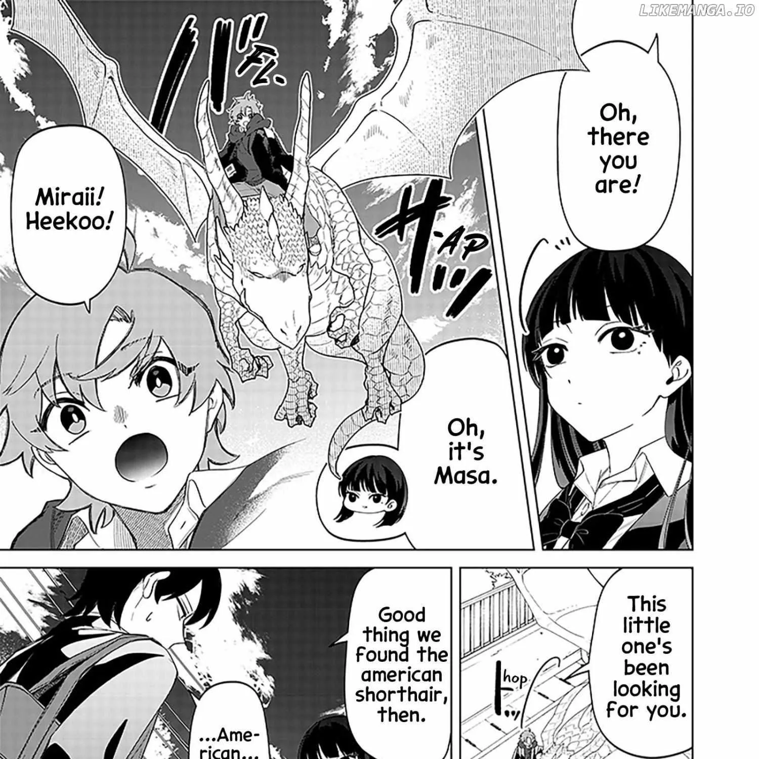 The Gals Who is Always Saying Insane Things. -My Daily Life at a Private Paranormal High School- Chapter 10 page 34 - 