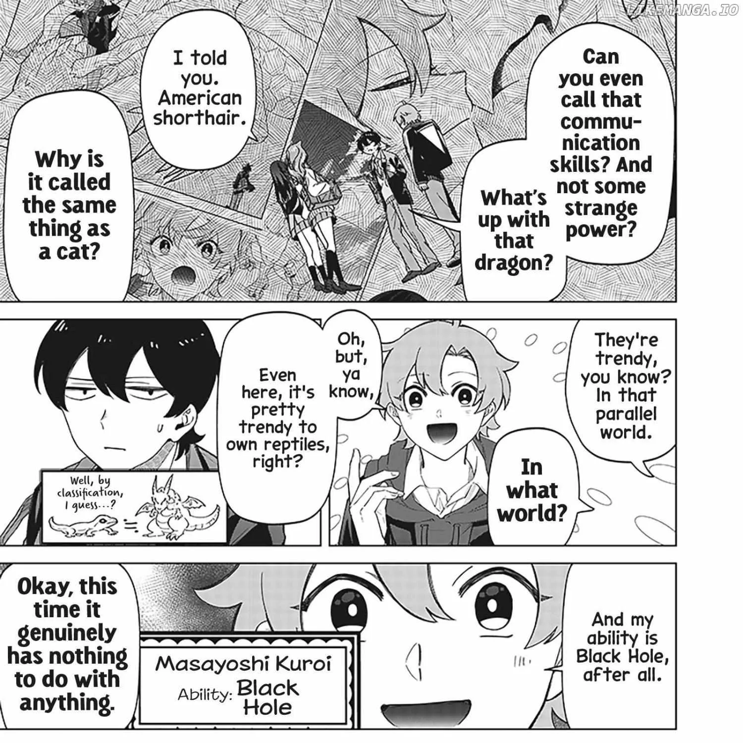 The Gals Who is Always Saying Insane Things. -My Daily Life at a Private Paranormal High School- Chapter 10 page 38 - 