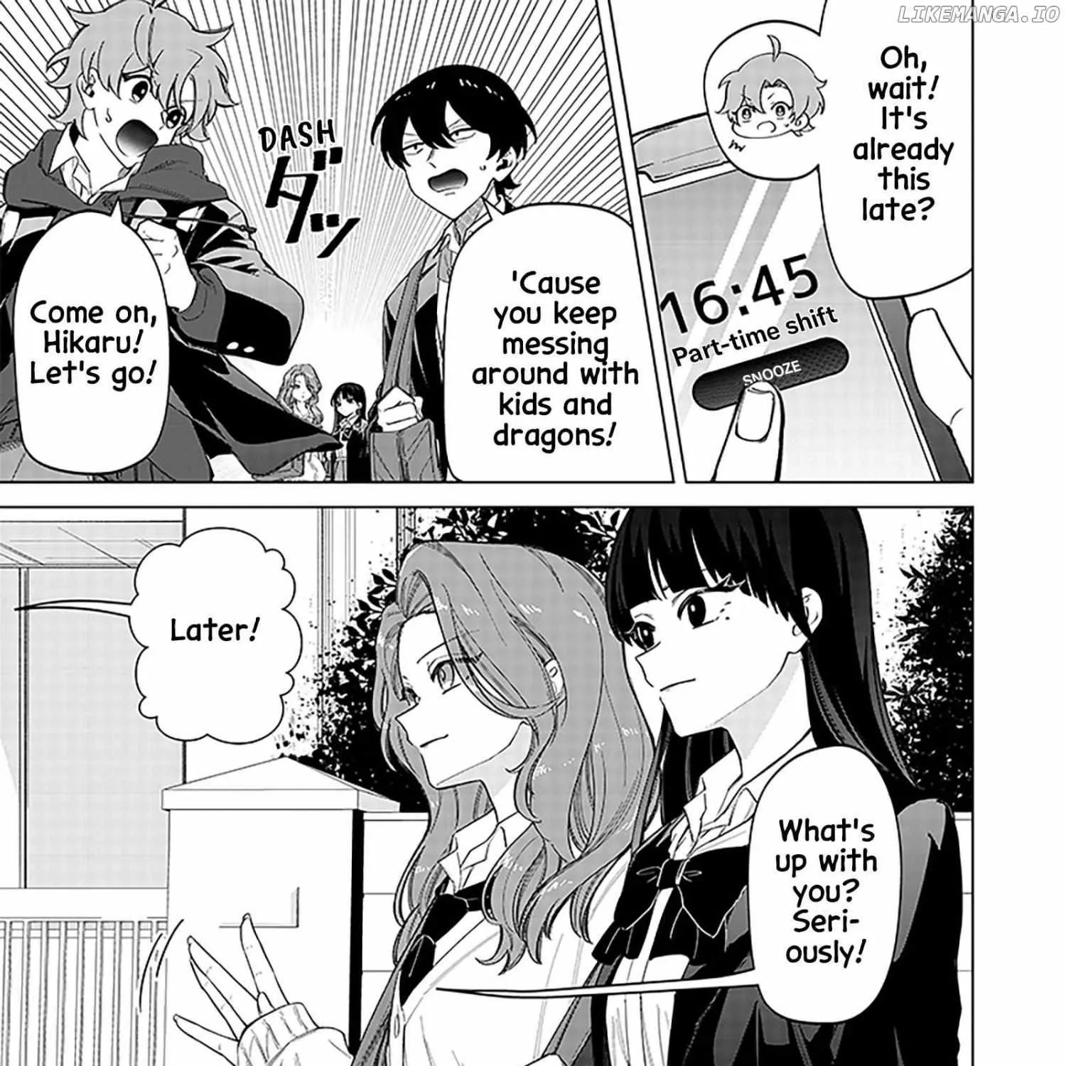 The Gals Who is Always Saying Insane Things. -My Daily Life at a Private Paranormal High School- Chapter 10 page 42 - 