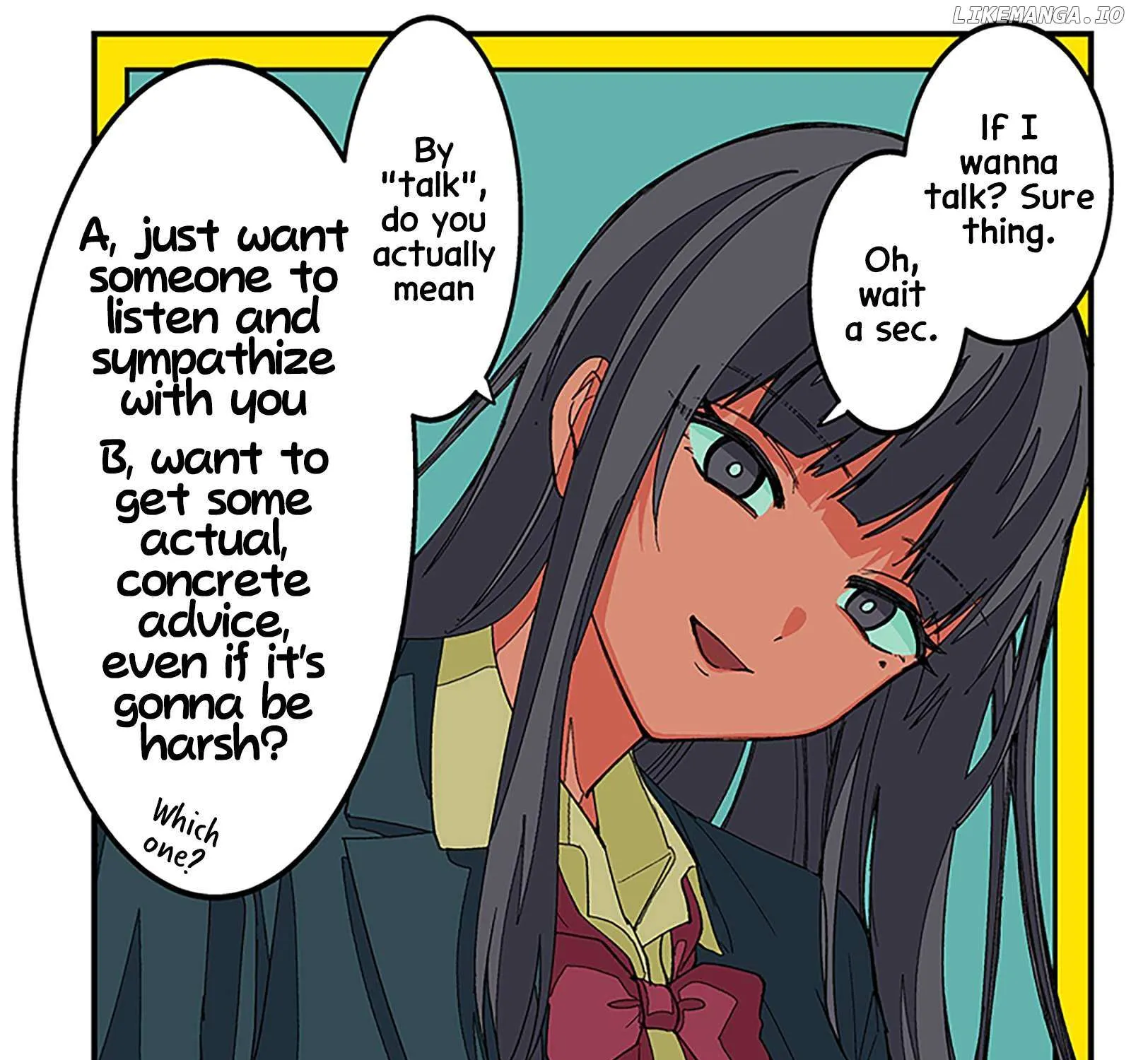 The Gals Who is Always Saying Insane Things. -My Daily Life at a Private Paranormal High School- Chapter 11.5 page 4 - 