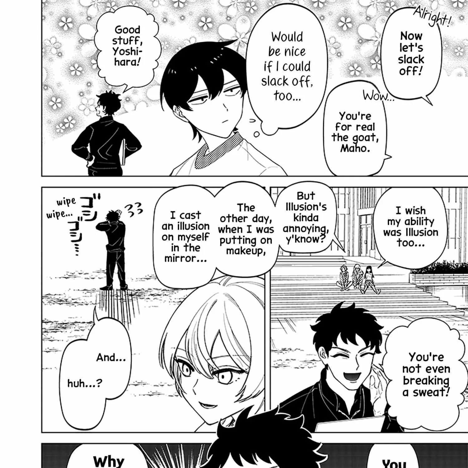 The Gals Who is Always Saying Insane Things. -My Daily Life at a Private Paranormal High School- Chapter 11 page 8 - 