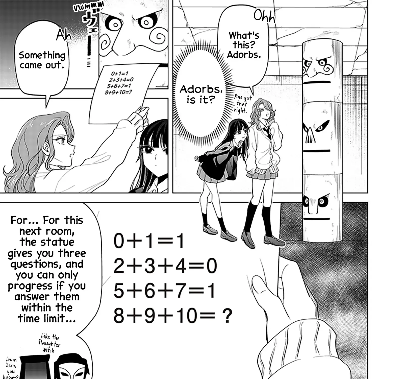 The Gals Who is Always Saying Insane Things. -My Daily Life at a Private Paranormal High School- Chapter 13 page 17 - 