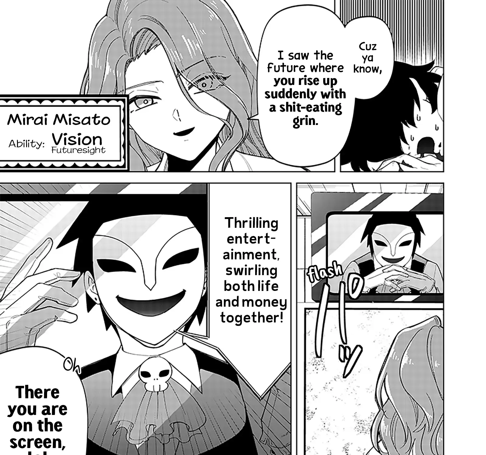The Gals Who is Always Saying Insane Things. -My Daily Life at a Private Paranormal High School- Chapter 13 page 5 - 