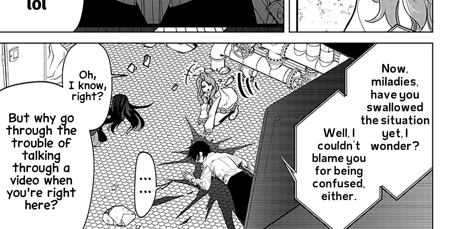The Gals Who is Always Saying Insane Things. -My Daily Life at a Private Paranormal High School- Chapter 13 page 6 - 