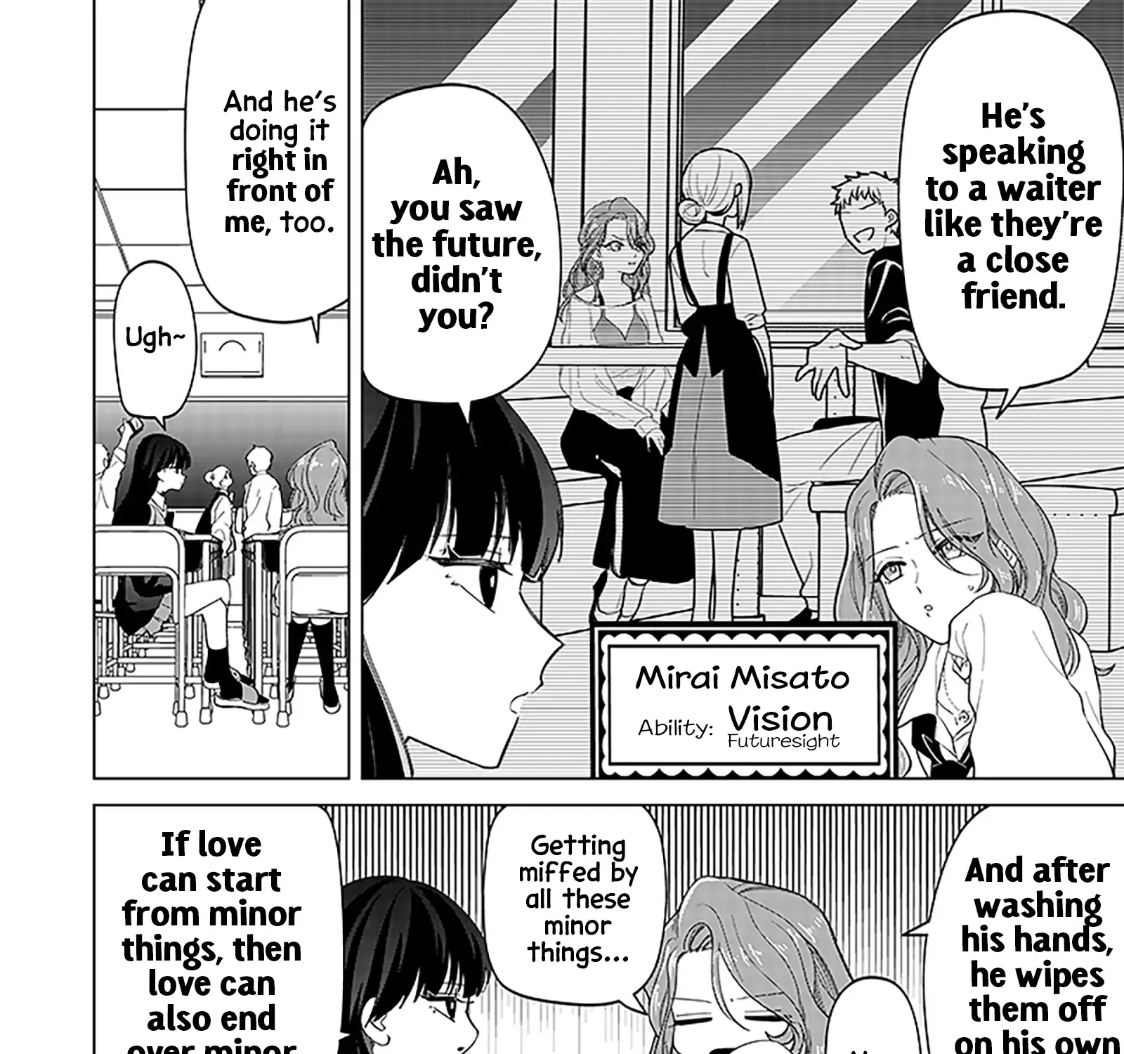 The Gals Who is Always Saying Insane Things. -My Daily Life at a Private Paranormal High School- Chapter 14 page 12 - 