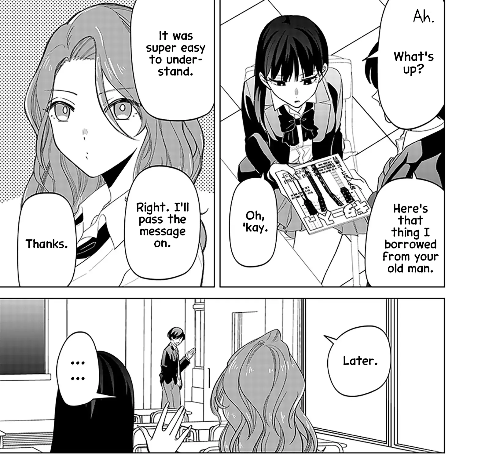 The Gals Who is Always Saying Insane Things. -My Daily Life at a Private Paranormal High School- Chapter 14 page 14 - 