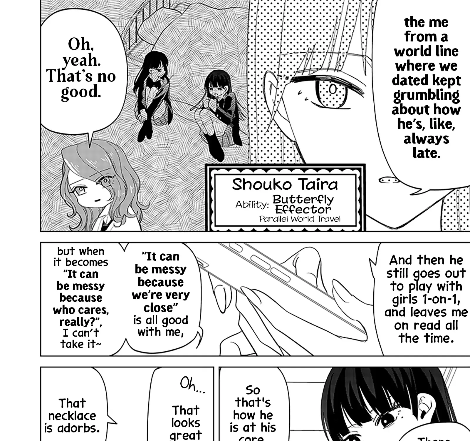 The Gals Who is Always Saying Insane Things. -My Daily Life at a Private Paranormal High School- Chapter 14 page 20 - 