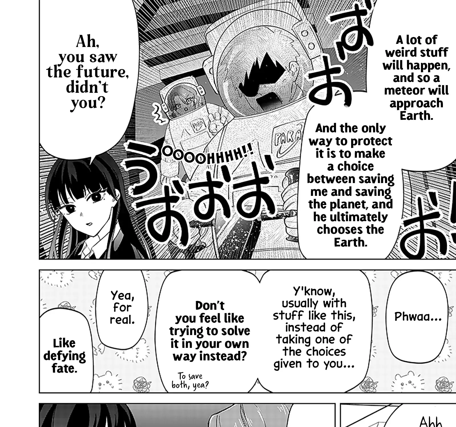 The Gals Who is Always Saying Insane Things. -My Daily Life at a Private Paranormal High School- Chapter 14 page 28 - 