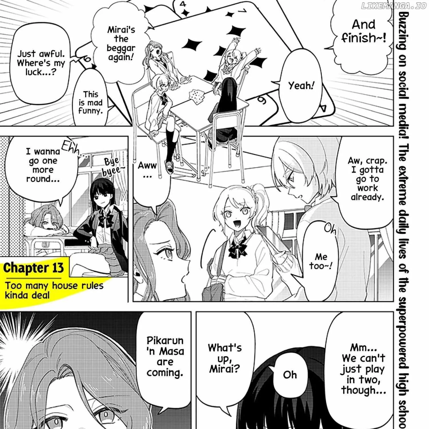 The Gals Who is Always Saying Insane Things. -My Daily Life at a Private Paranormal High School- Chapter 15 page 2 - 