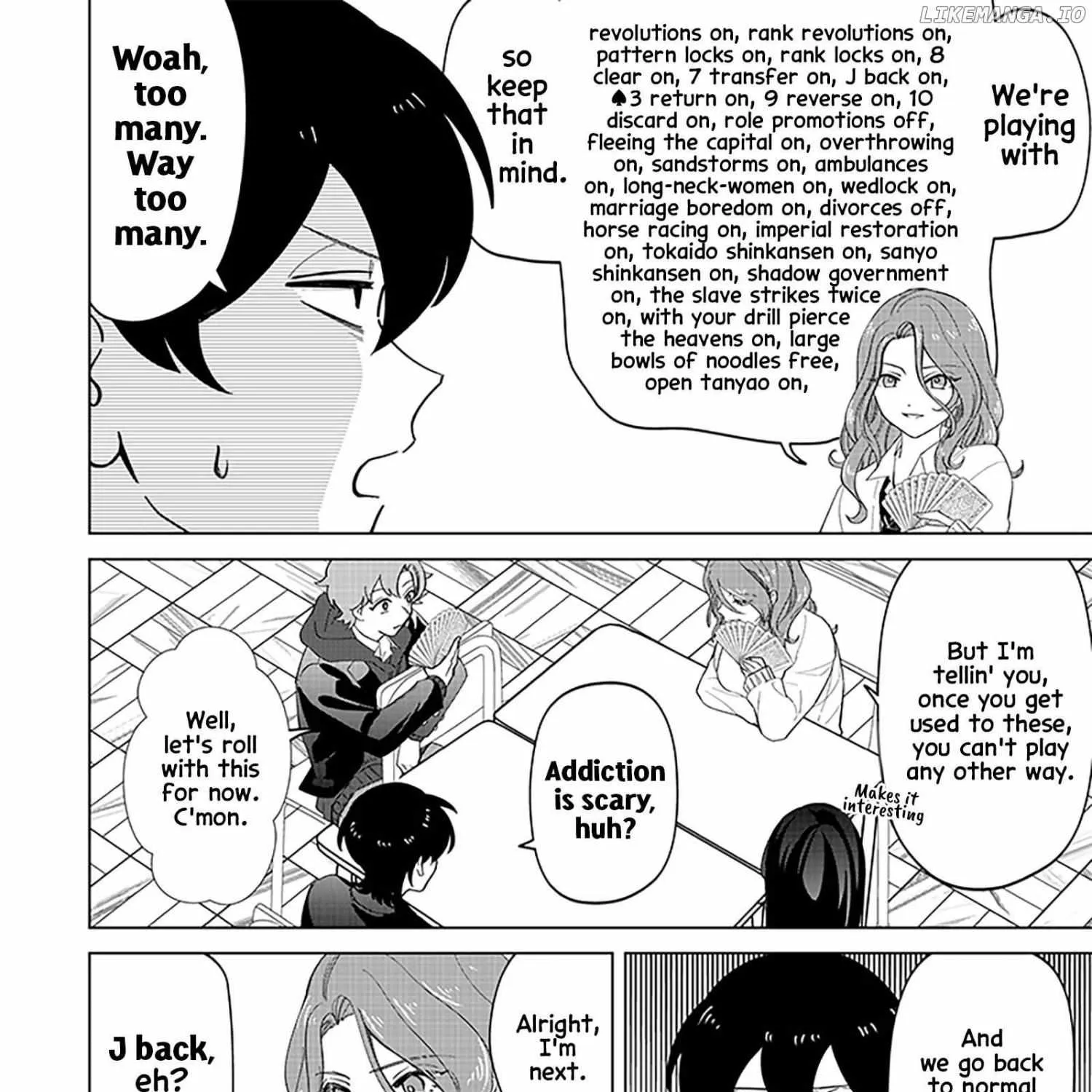 The Gals Who is Always Saying Insane Things. -My Daily Life at a Private Paranormal High School- Chapter 15 page 12 - 