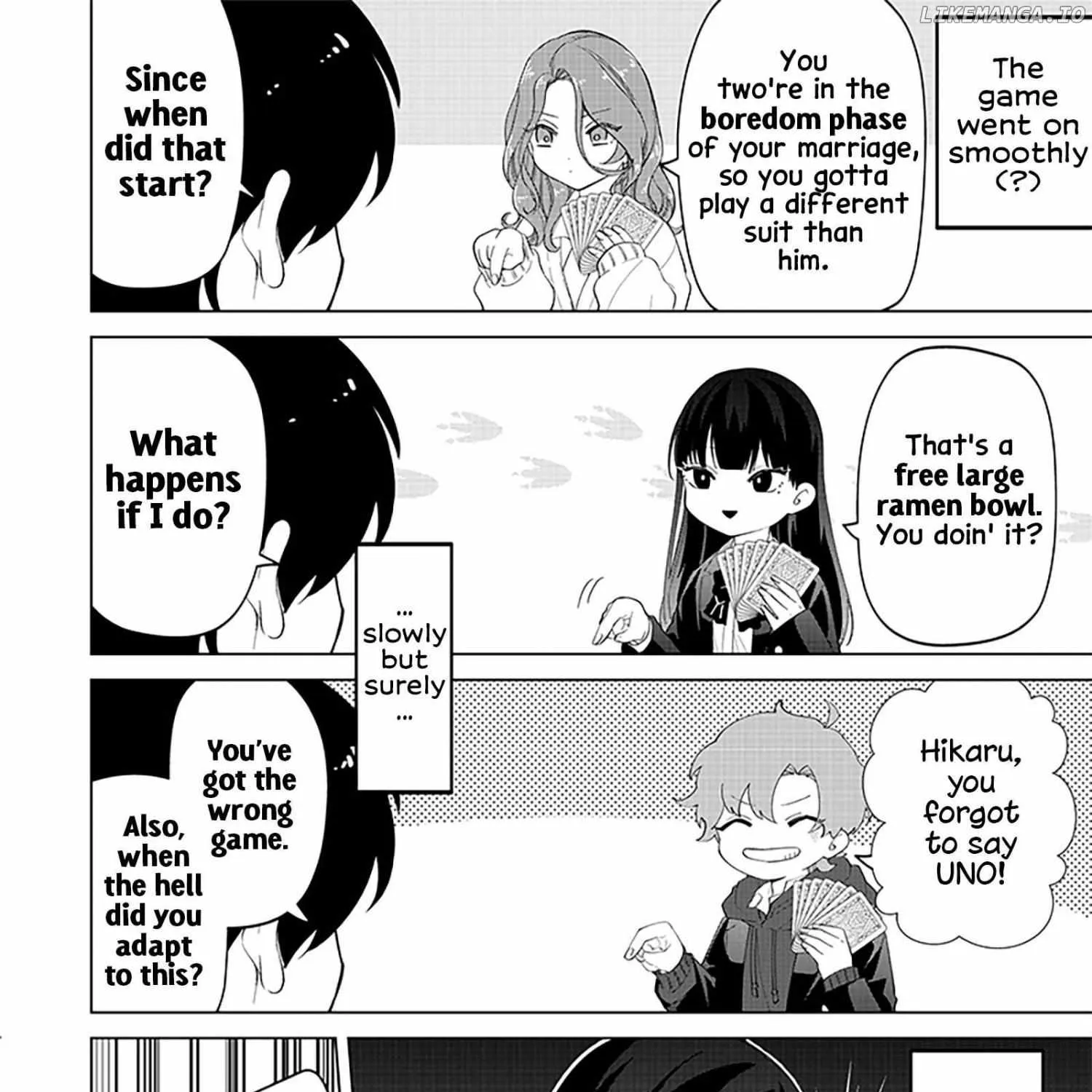 The Gals Who is Always Saying Insane Things. -My Daily Life at a Private Paranormal High School- Chapter 15 page 16 - 