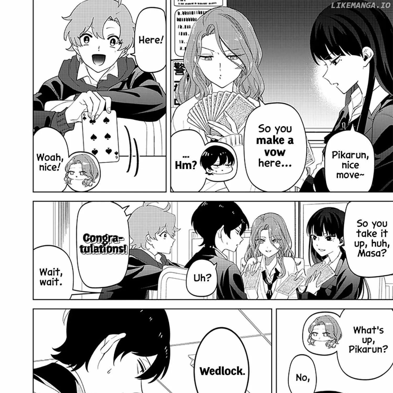 The Gals Who is Always Saying Insane Things. -My Daily Life at a Private Paranormal High School- Chapter 15 page 8 - 