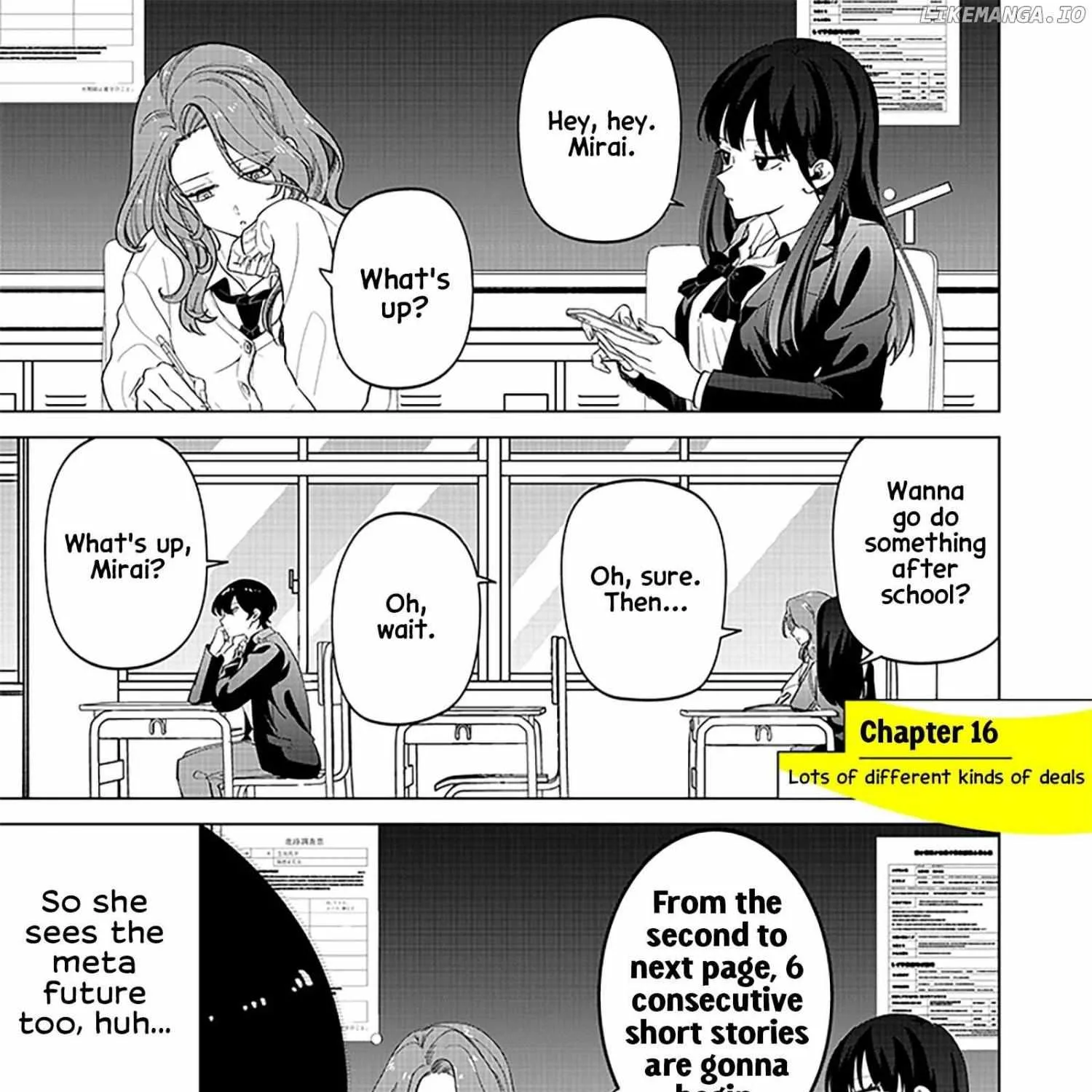 The Gals Who is Always Saying Insane Things. -My Daily Life at a Private Paranormal High School- Chapter 16 page 2 - 